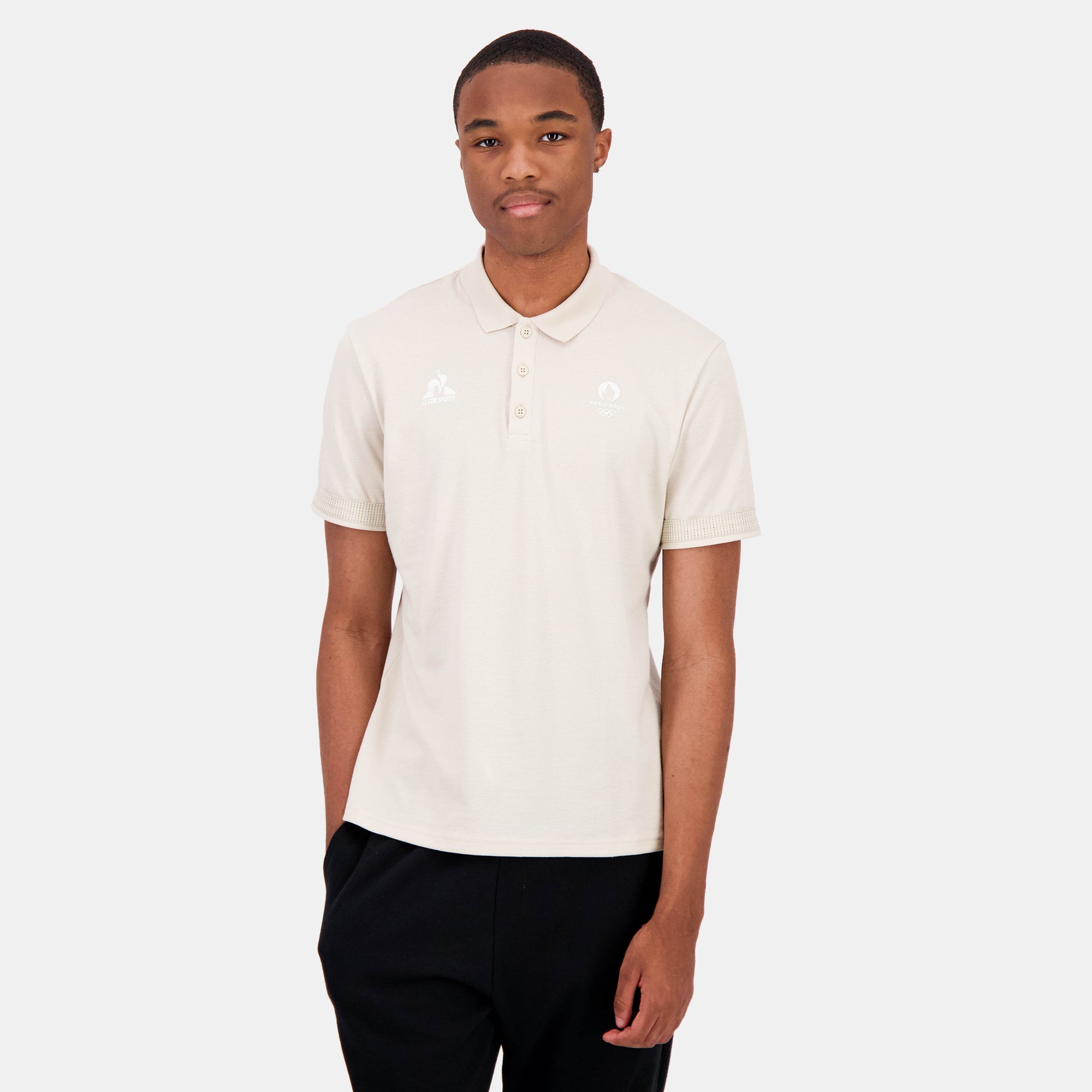 2411053-ESS P24 Polo SS N°2 M peyote  | Polohemd für Herren