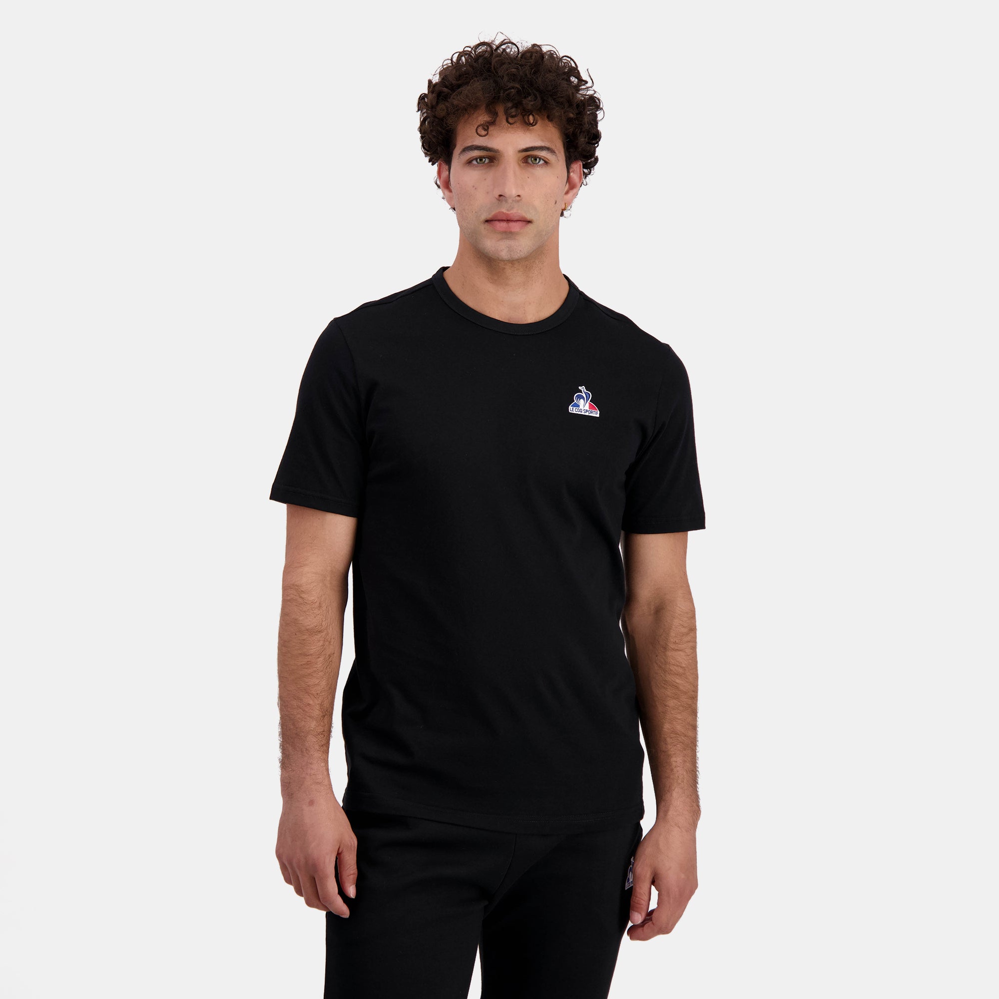 2422103-ESS Tee SS N°1 M black | T-shirt Homme