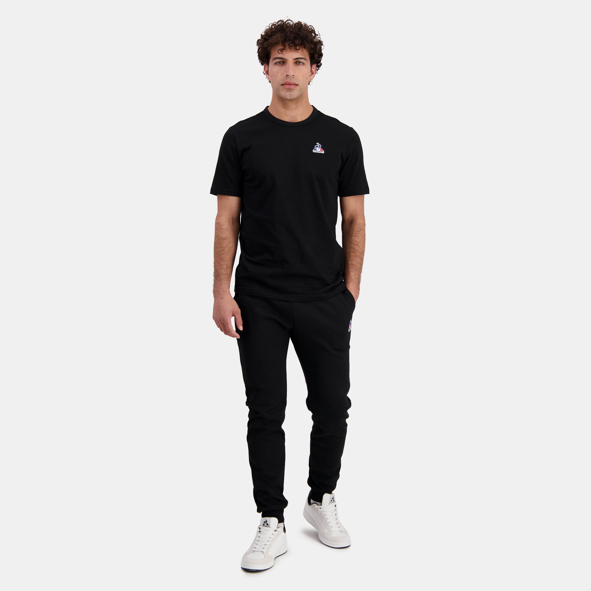 2422103-ESS Tee SS N°1 M black | T-shirt Homme