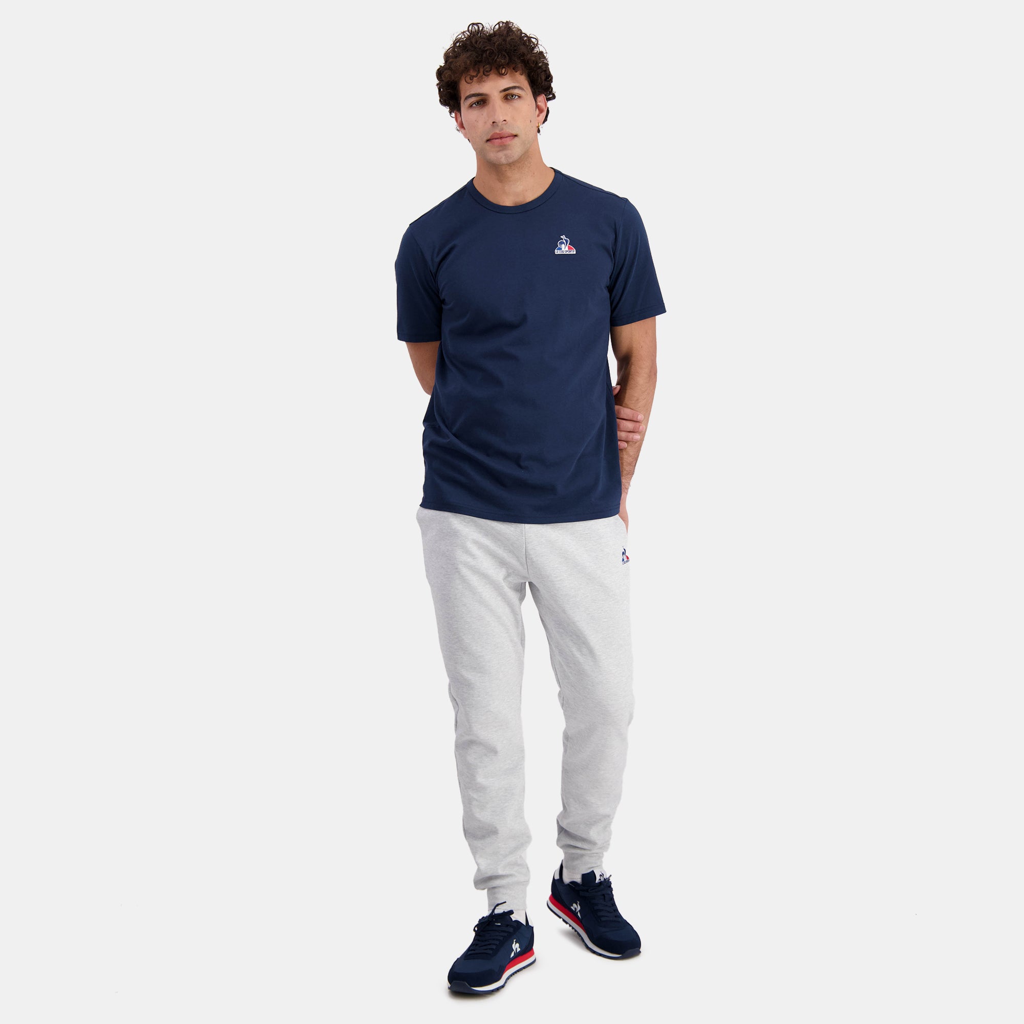 2422104-ESS Tee SS N°1 M dress blues | T-shirt Homme