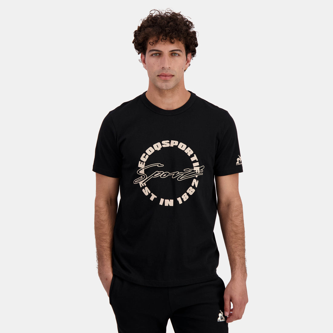 2422254-CONTEMPORAIN Tee SS N°1 M black | T-shirt Homme