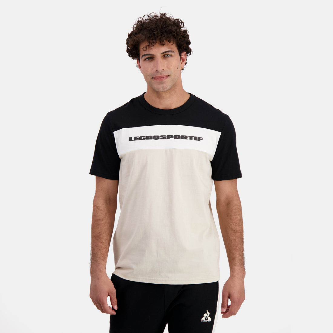 2422982-CONTEMPORAIN Tee SS N°2 M black/peyote | T-shirt Homme
