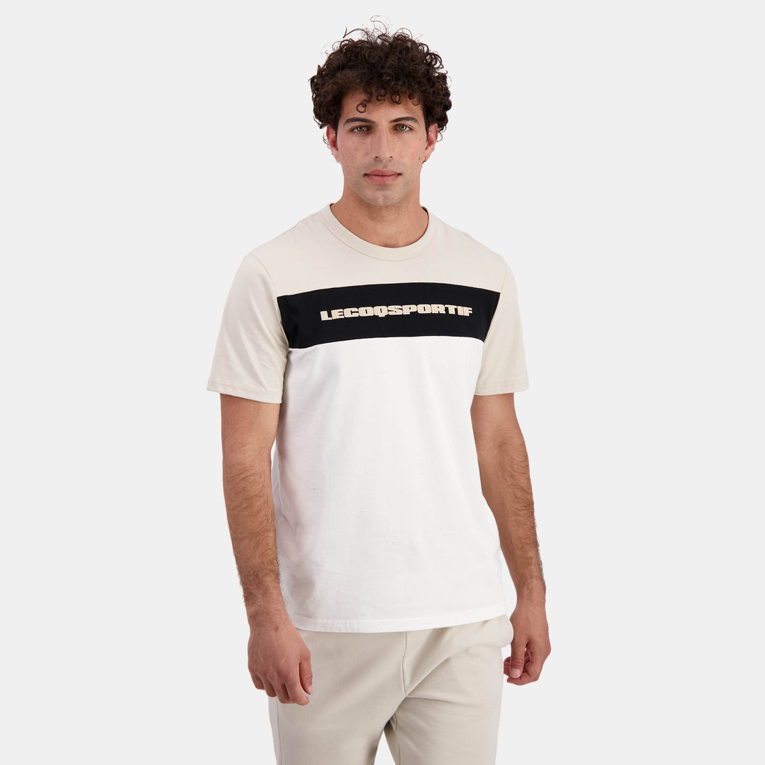 2422983-CONTEMPORAIN Tee SS N°2 M peyote/marshma | T-shirt Homme