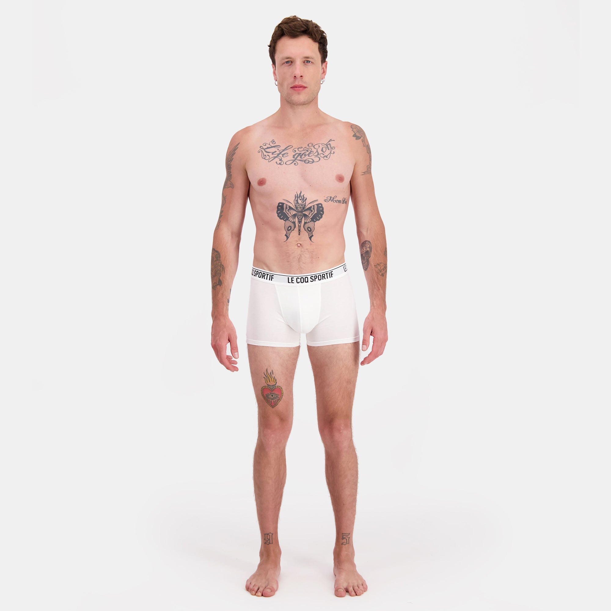 2422991-ESS SSVET Lot de 2 Boxer M new optical w | Lot 2 Boxers Homme