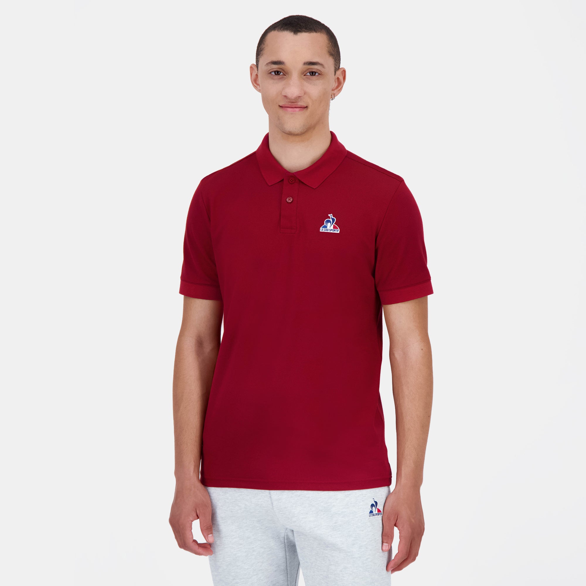 2510017-ESS Polo SS N°1 M rio red | Polo Homme