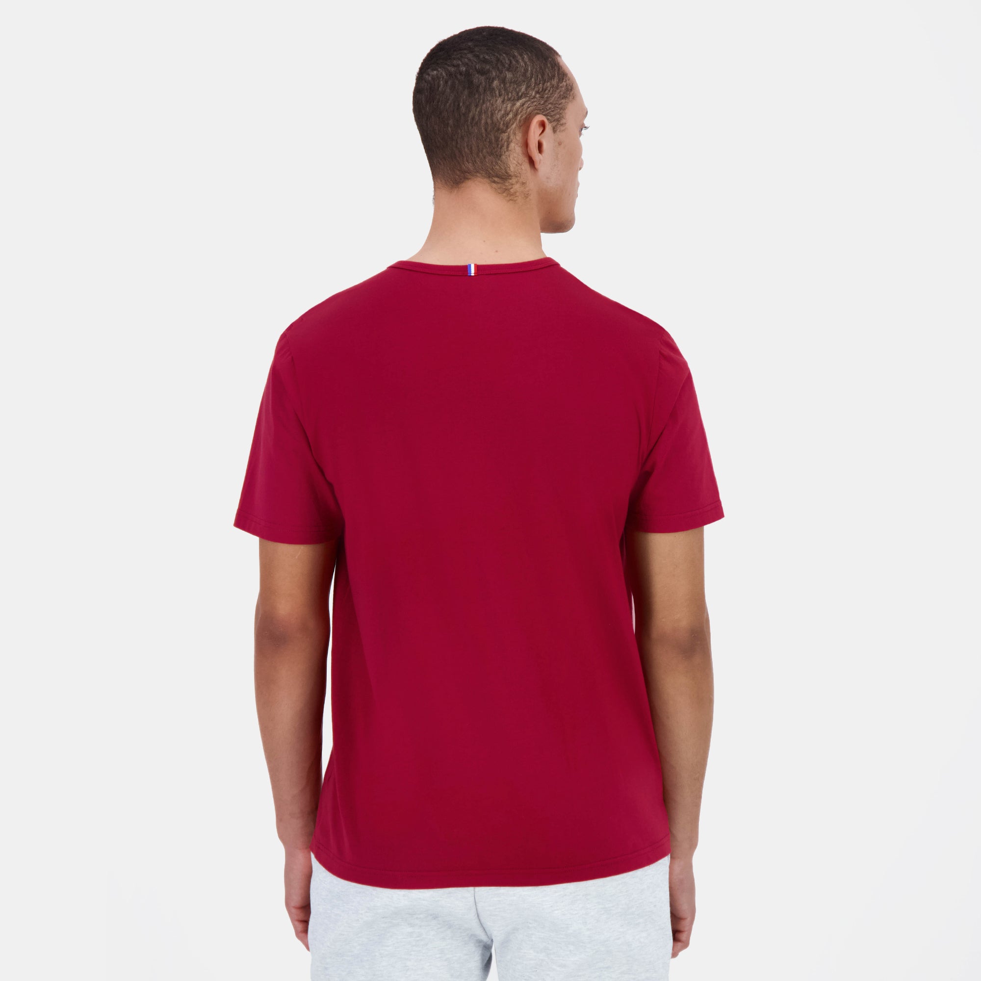 2510018-ESS Tee SS N°1 M rio red | Maglietta da uomo