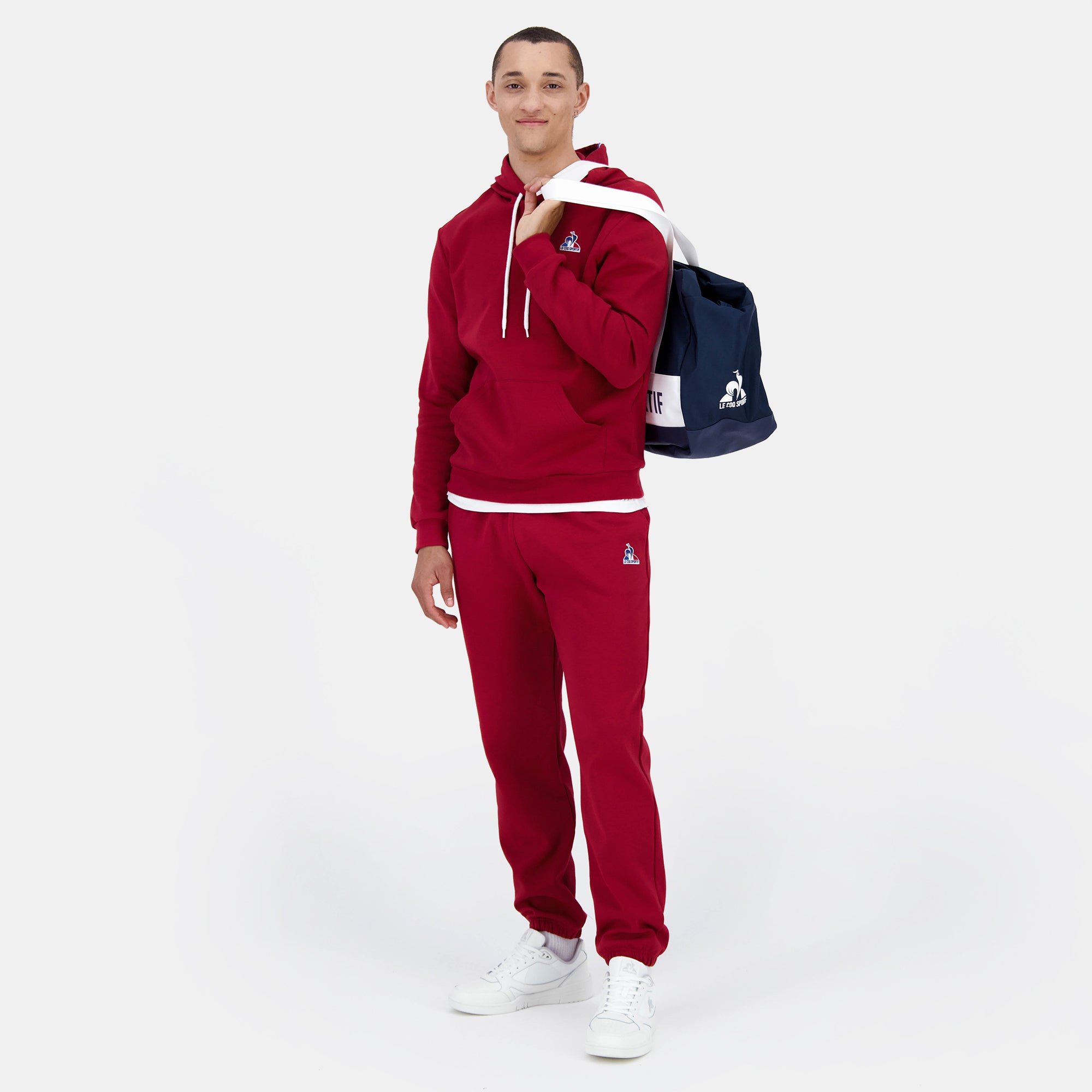 2510030-ESS Hoody N°1 M rio red | Sweat à capuche Homme