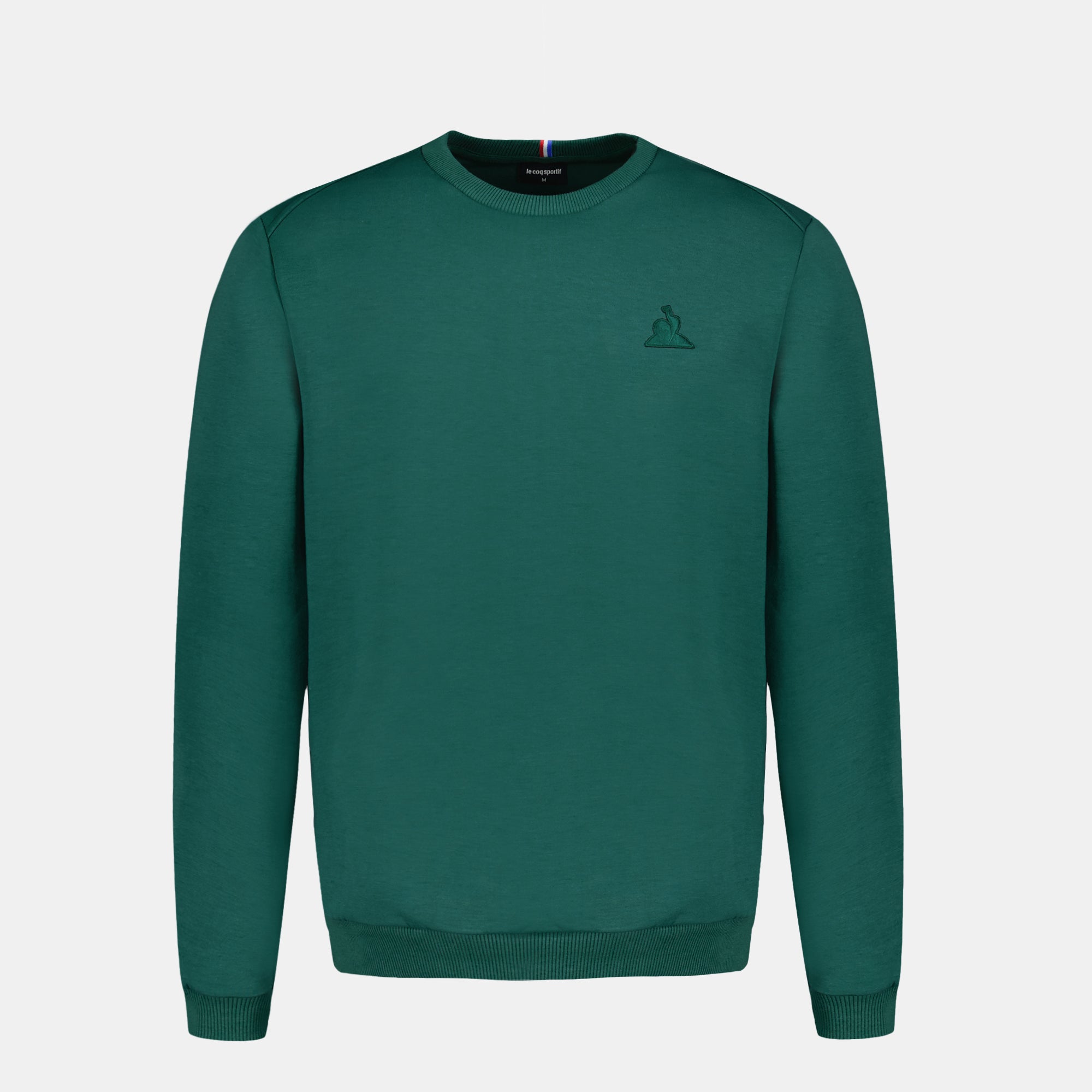 2510208-ESS T/T Crew Sweat N°1 M jasper | Sweat col rond Homme