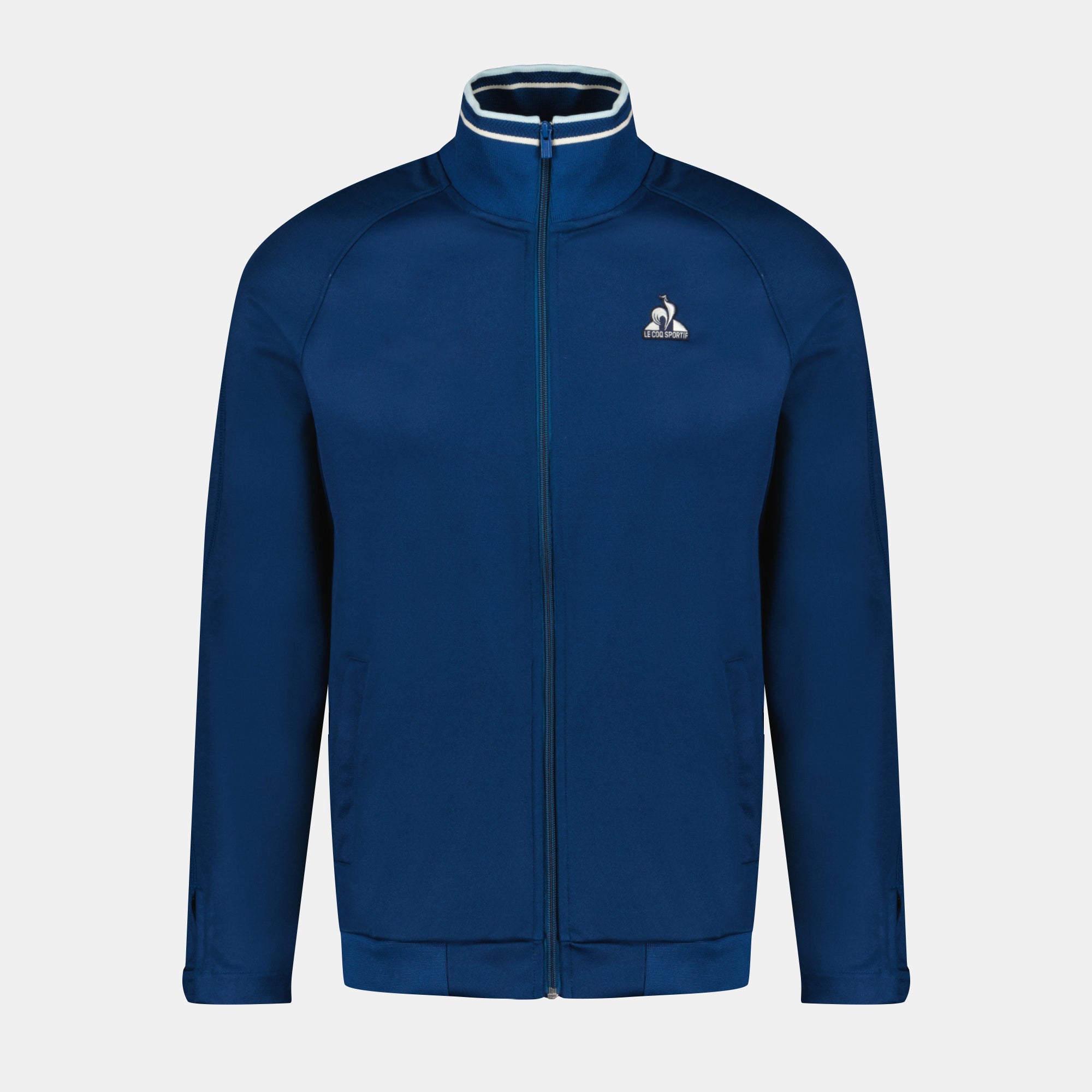 2510646-HERITAGE LF FZ Sweat N°2 M gibraltar sea | Herren-Sweatshirt mit Reißverschluss