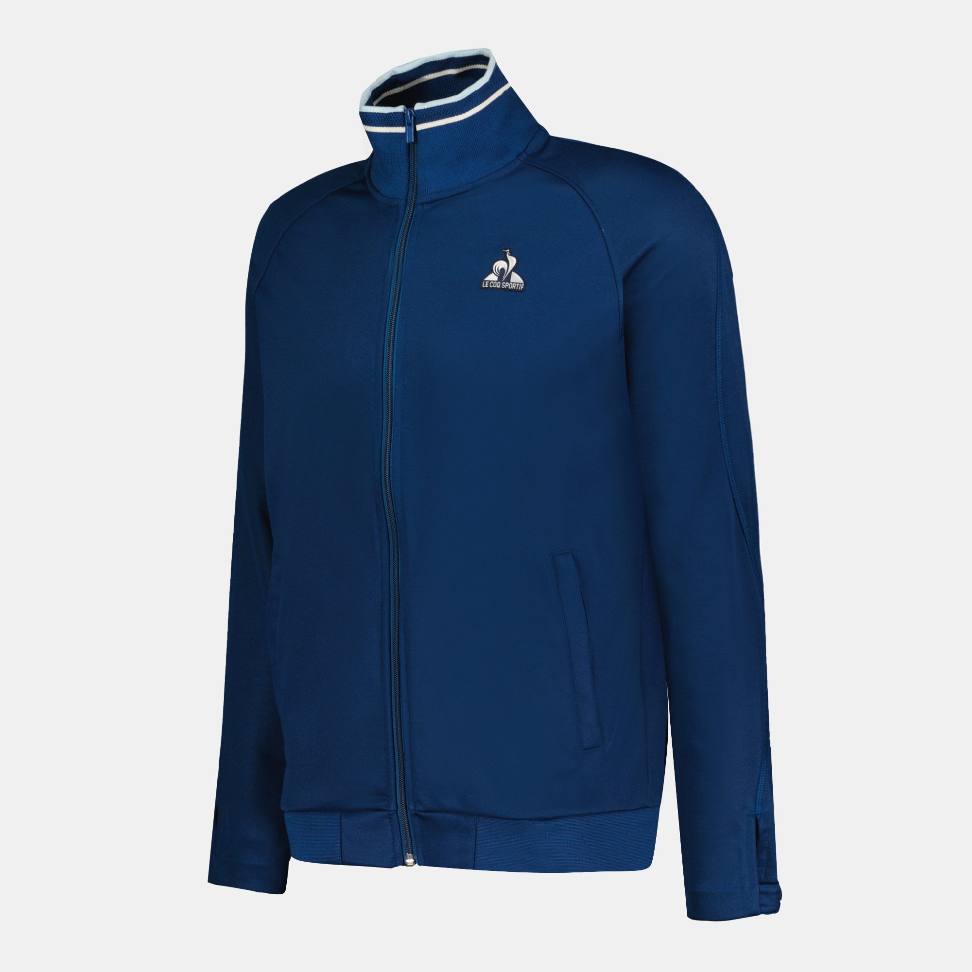 2510646-HERITAGE LF FZ Sweat N°2 M gibraltar sea | Herren-Sweatshirt mit Reißverschluss