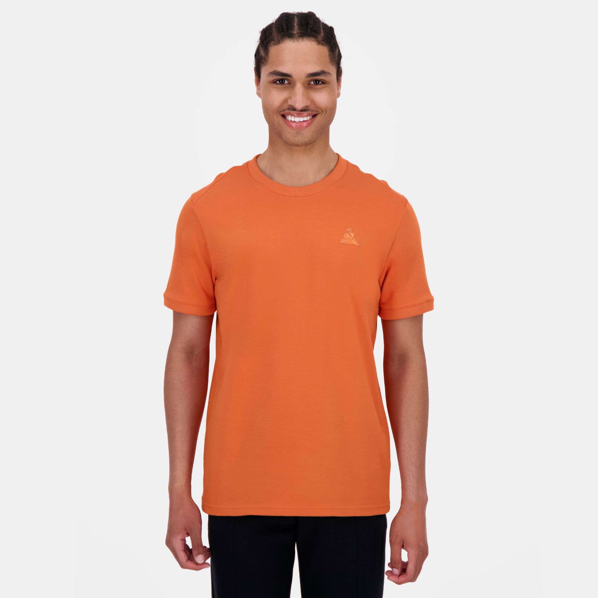 2510895-ESS T/T Tee SS N°1 M orange camuset | T-shirt Homme
