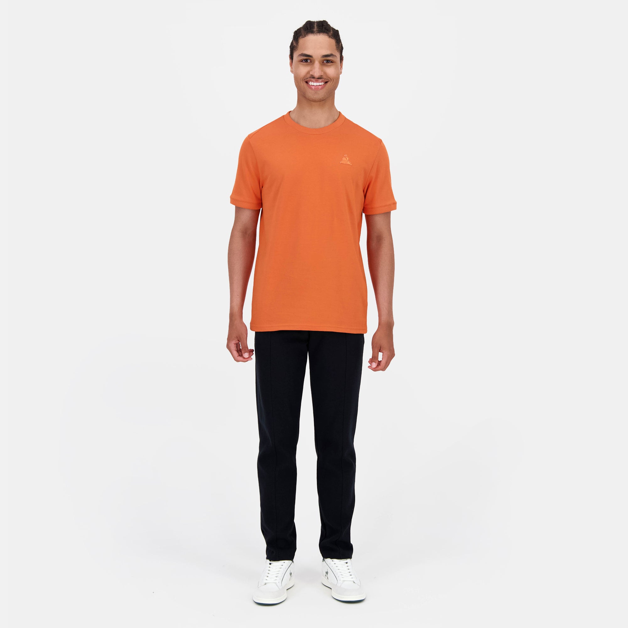 2510895-ESS T/T Tee SS N°1 M orange camuset | T-shirt Homme