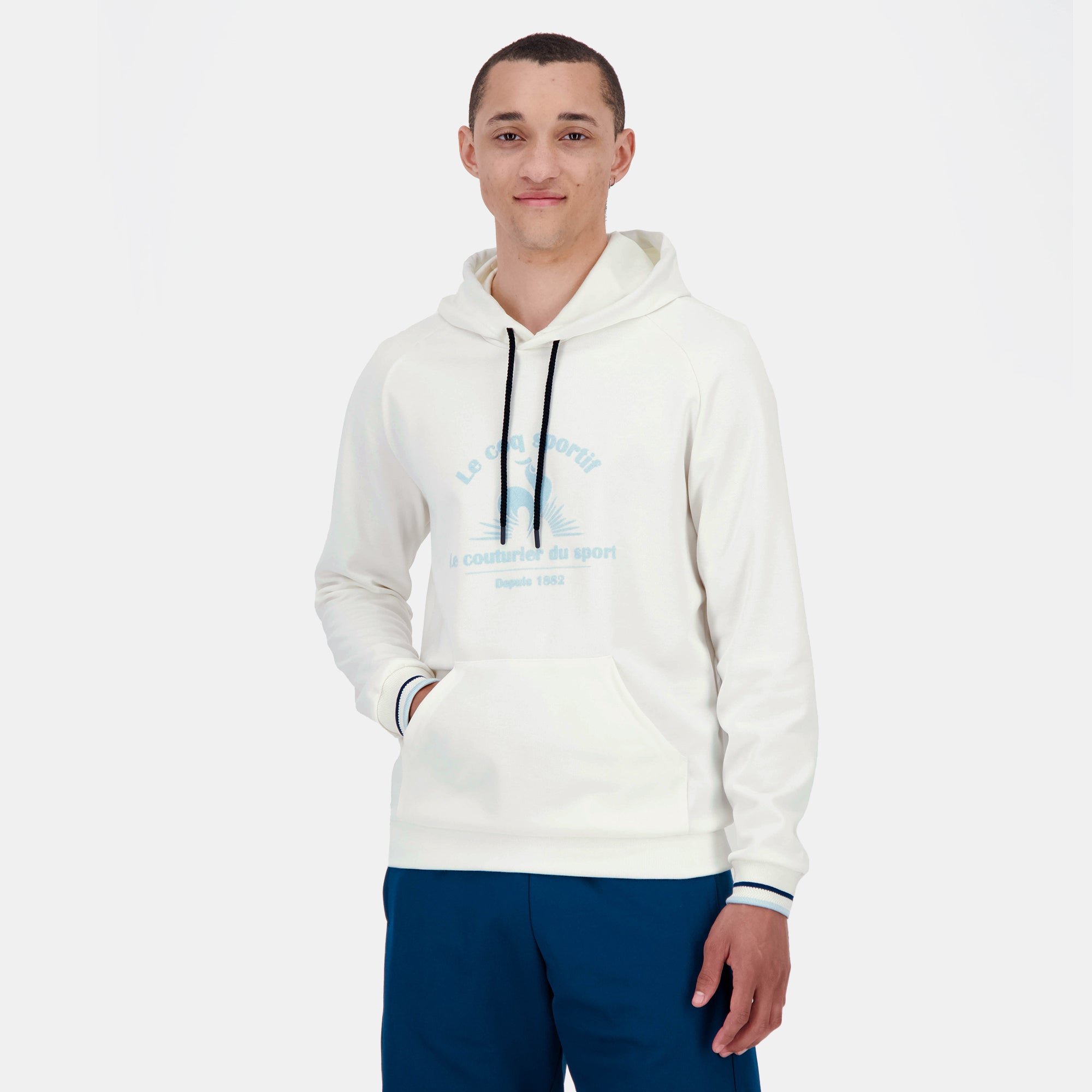 2510916-HERITAGE LF Felpa con cappuccio N°1 M marshmallow |