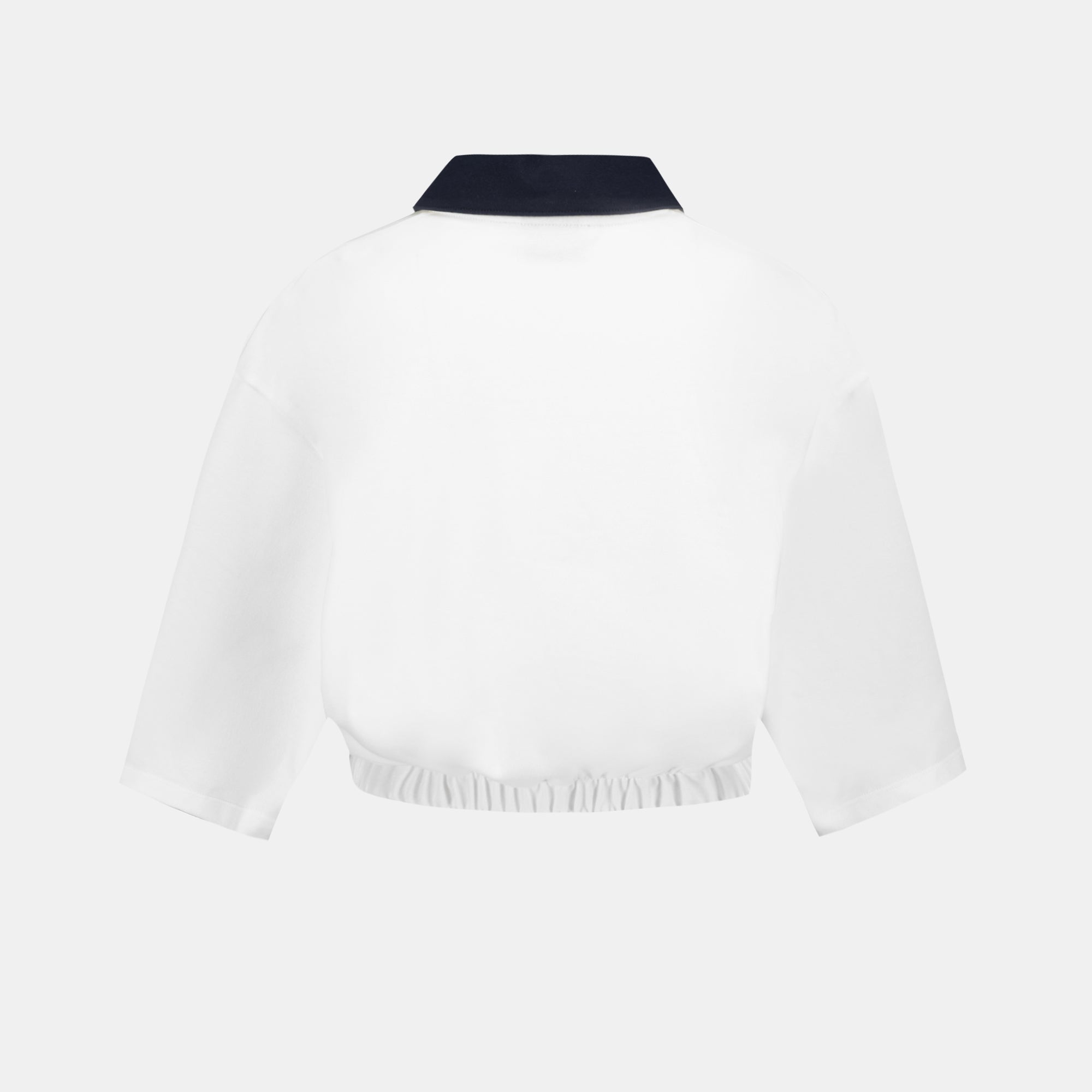 2511007-SMU HERITAGE Polo Crop N°1 W marshmallow | Polo Femme