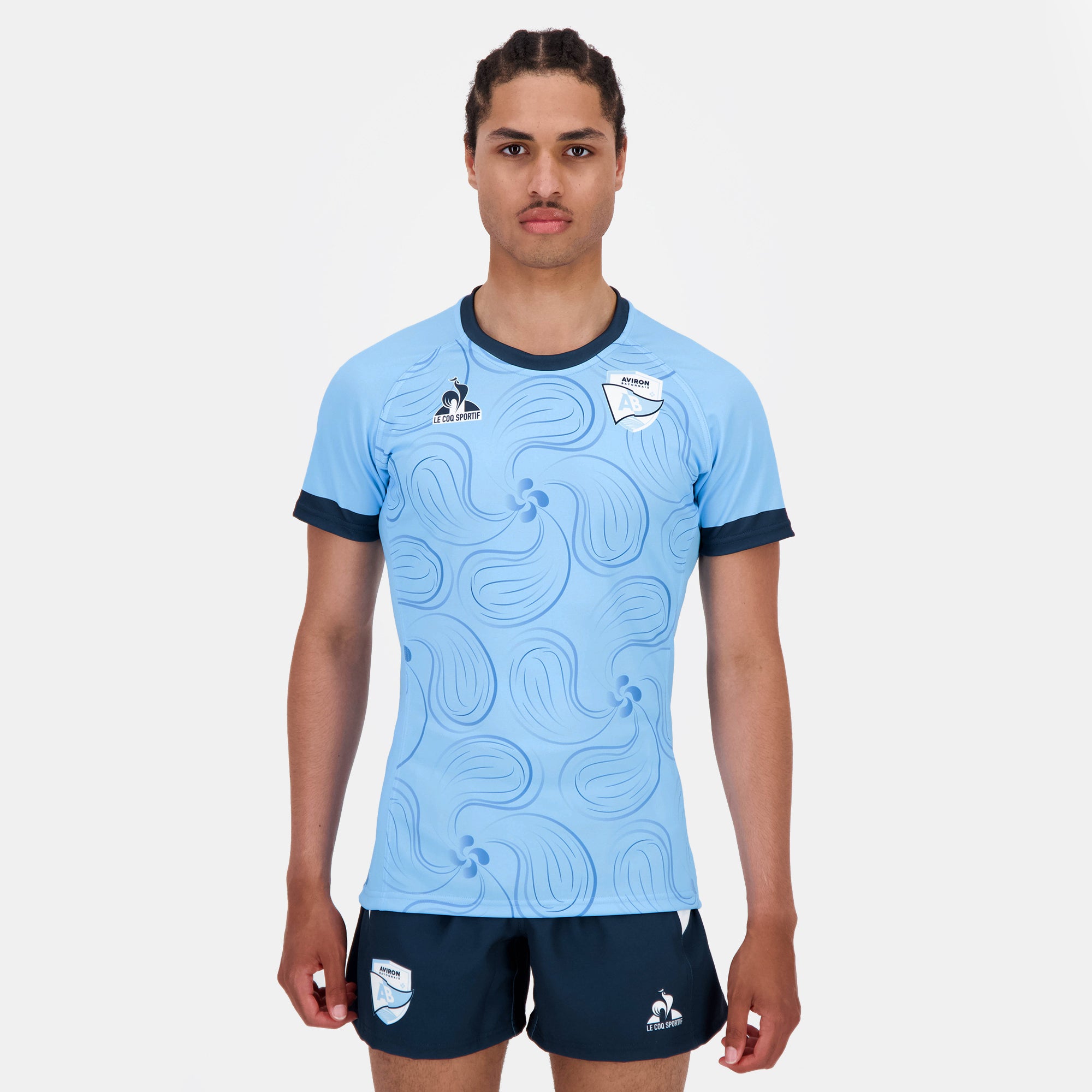 2520289-AB MAILLOT Pre-match SS M fly blue | Maillot Homme