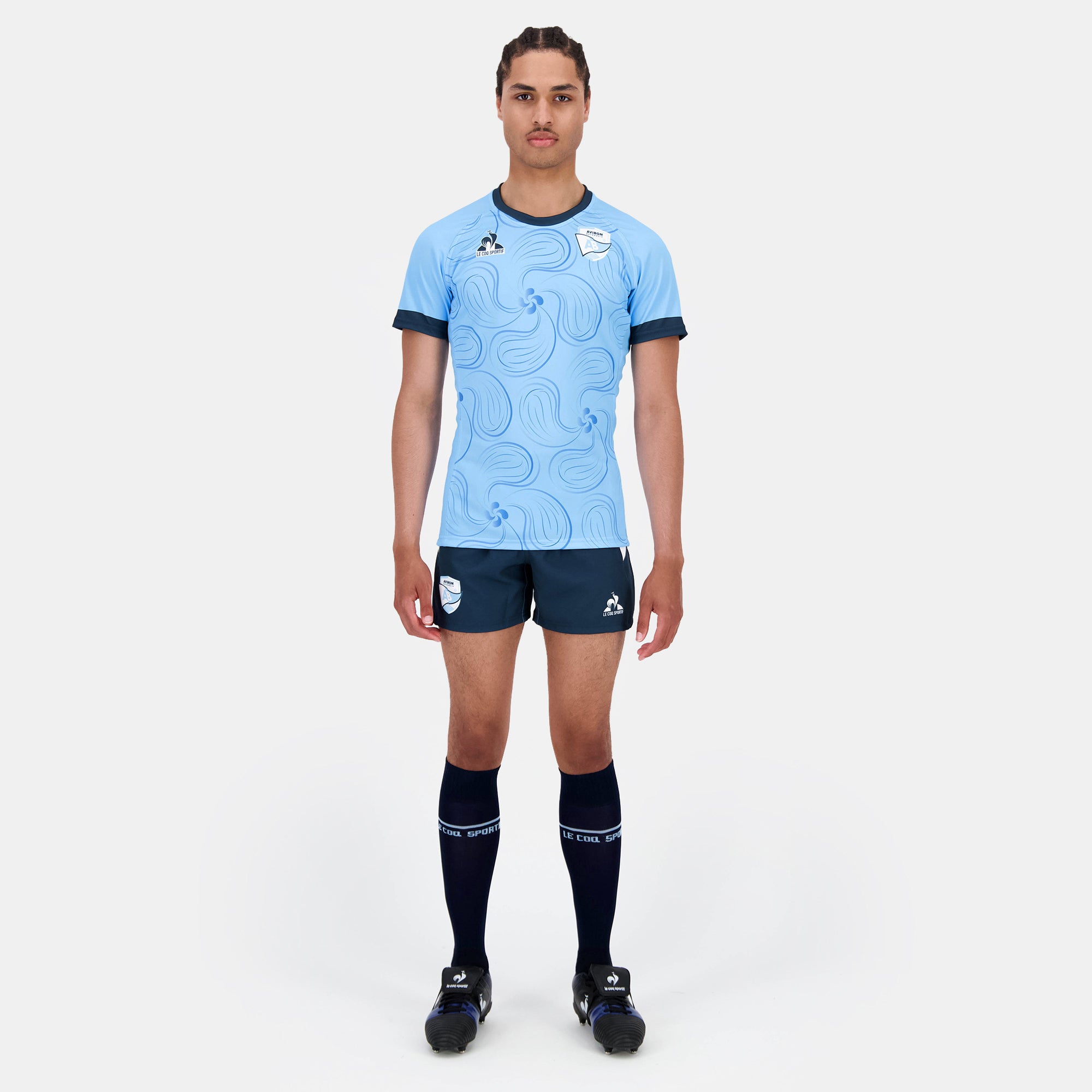 2520289-AB MAILLOT Pre-match SS M fly blue | Maillot Homme