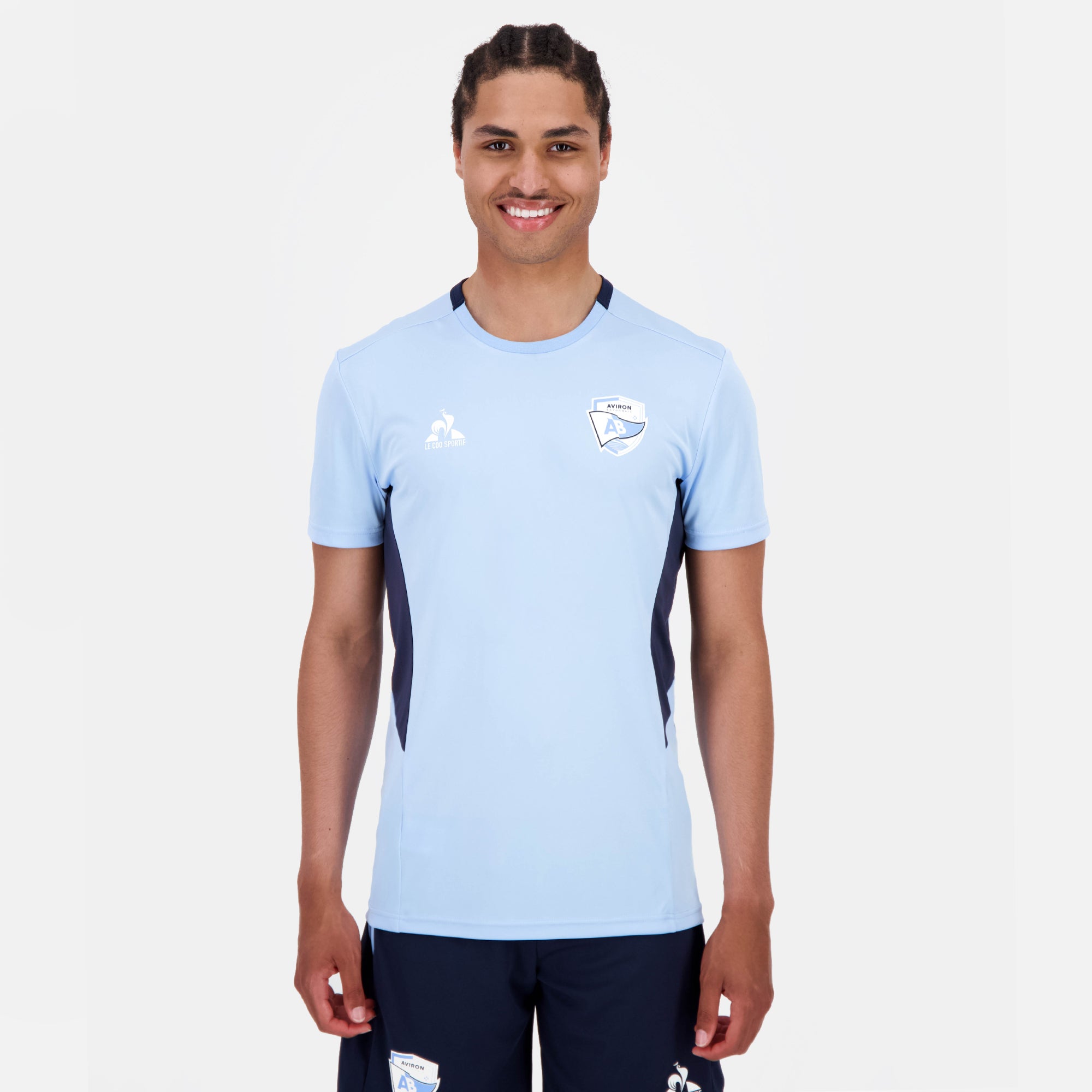 2520294-AB TRAINING Tee SS N°1 M fly blue | T-shirt Homme