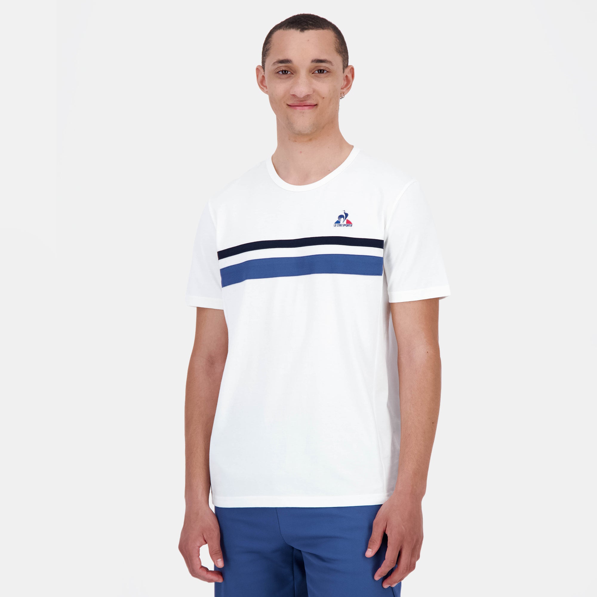 2520337-HERITAGE SP Tee SS N°2 M marshmallow | T-shirt Homme