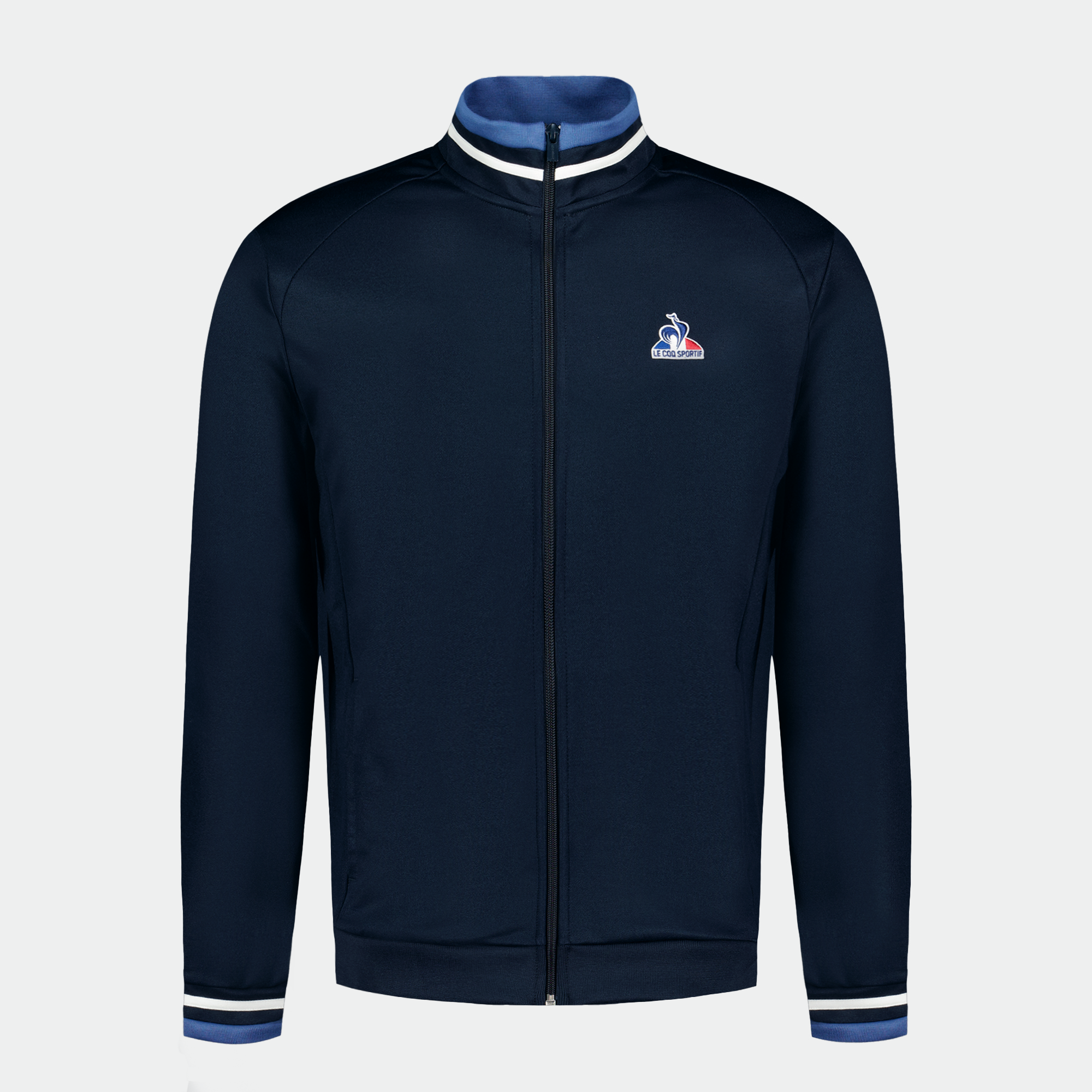 2520339-HERITAGE SP FZ Sweat N°1 M sky captain | Sweat zippé Homme