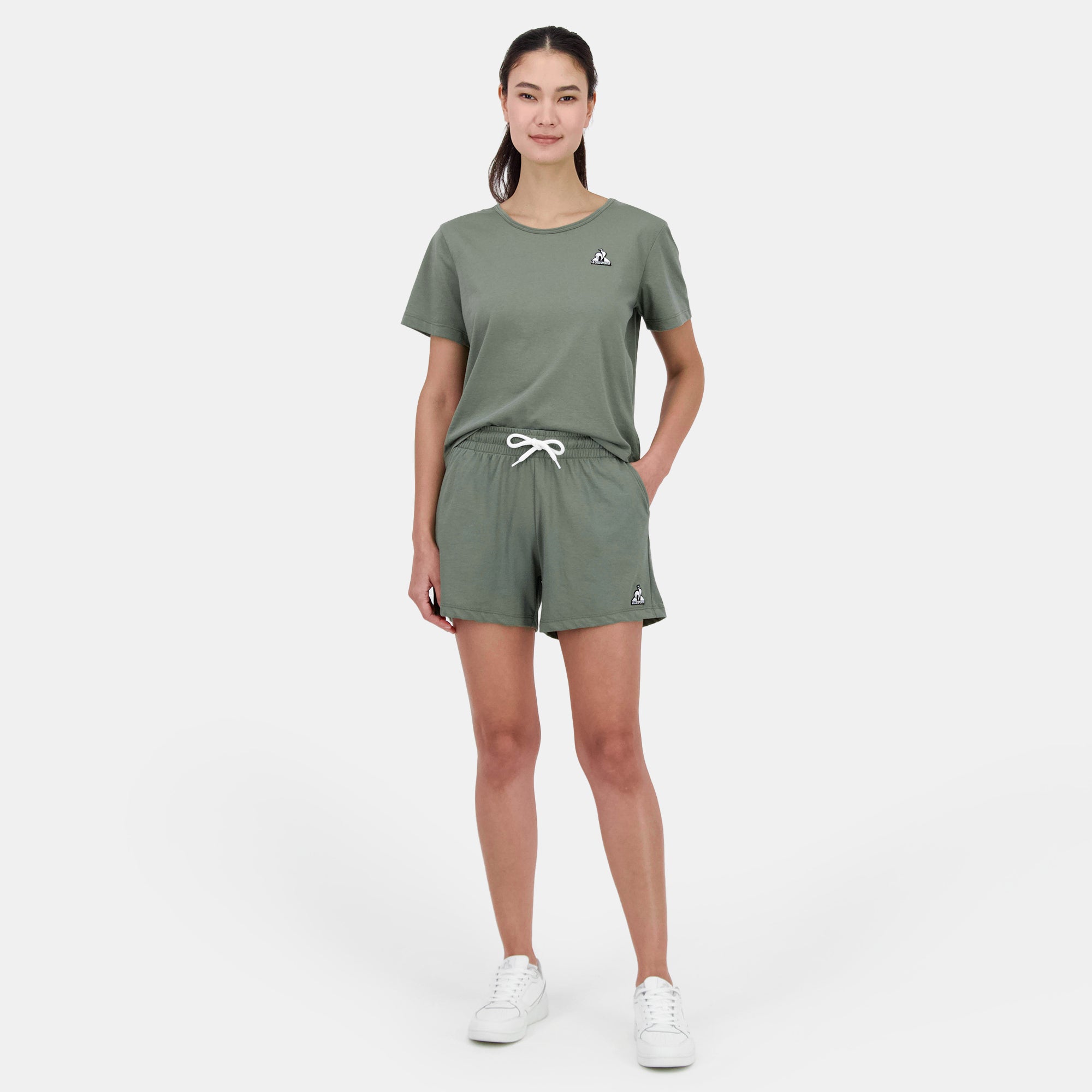 2520369-CONTEMPORAIN SP TEE SS N°1 W tea leaf | T-shirt Femme