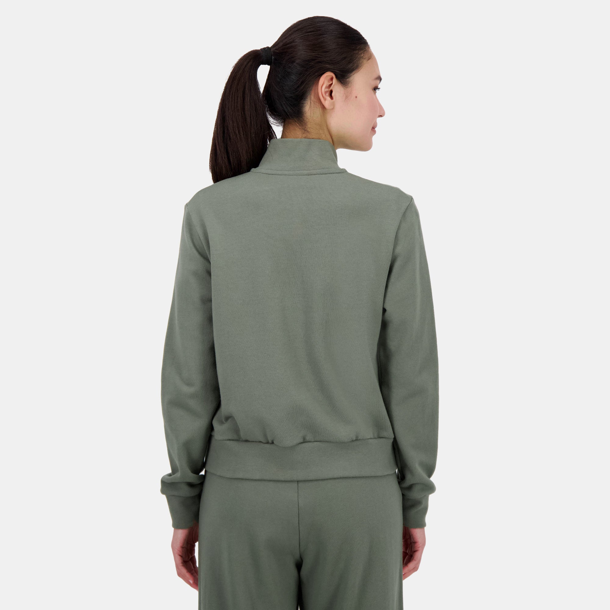 2520373-CONTEMPORAIN SP FZ Sweat N°1 W tea leaf | Sweat Femme