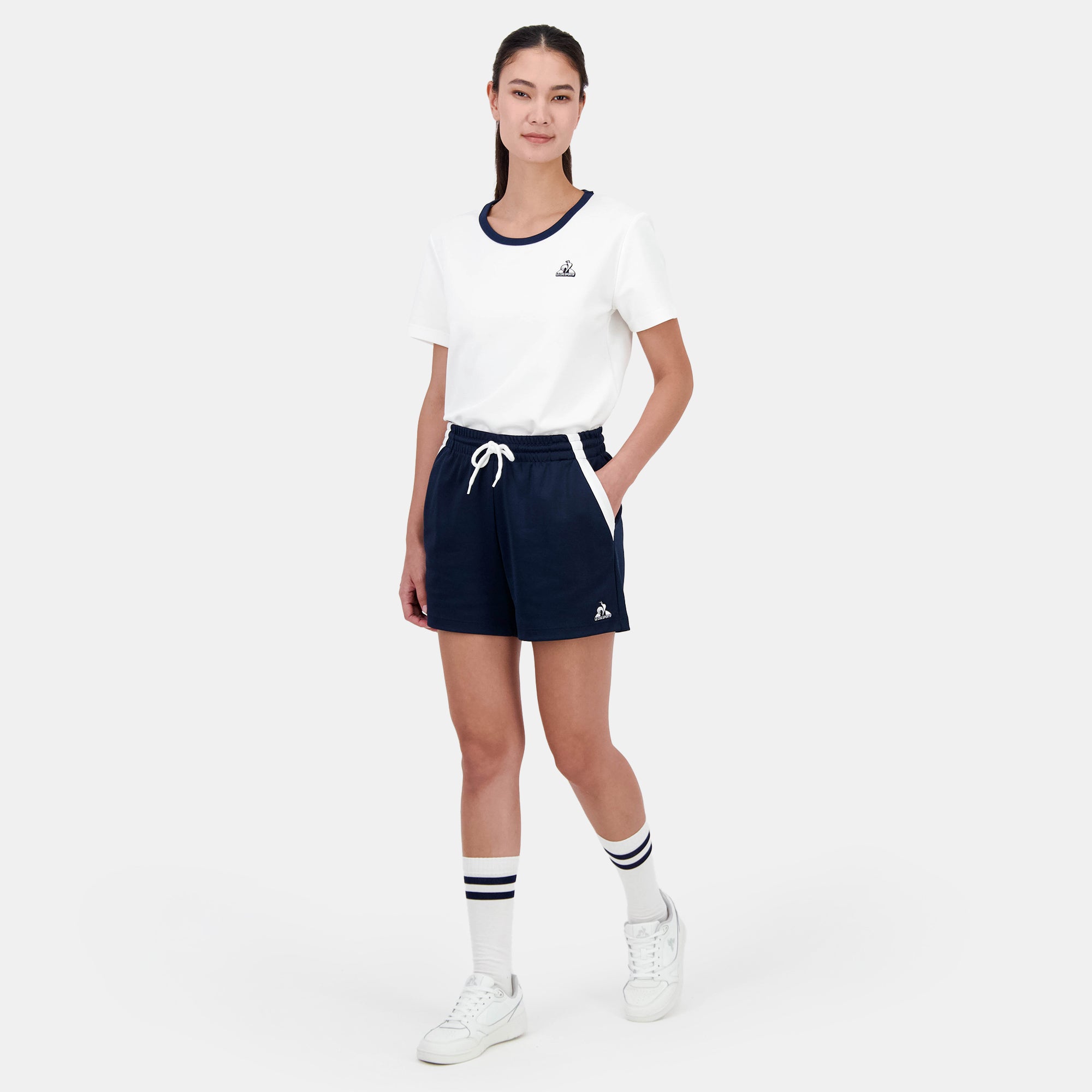 2520386-HERITAGE SP Short N°1 W dark velvet | Short Femme