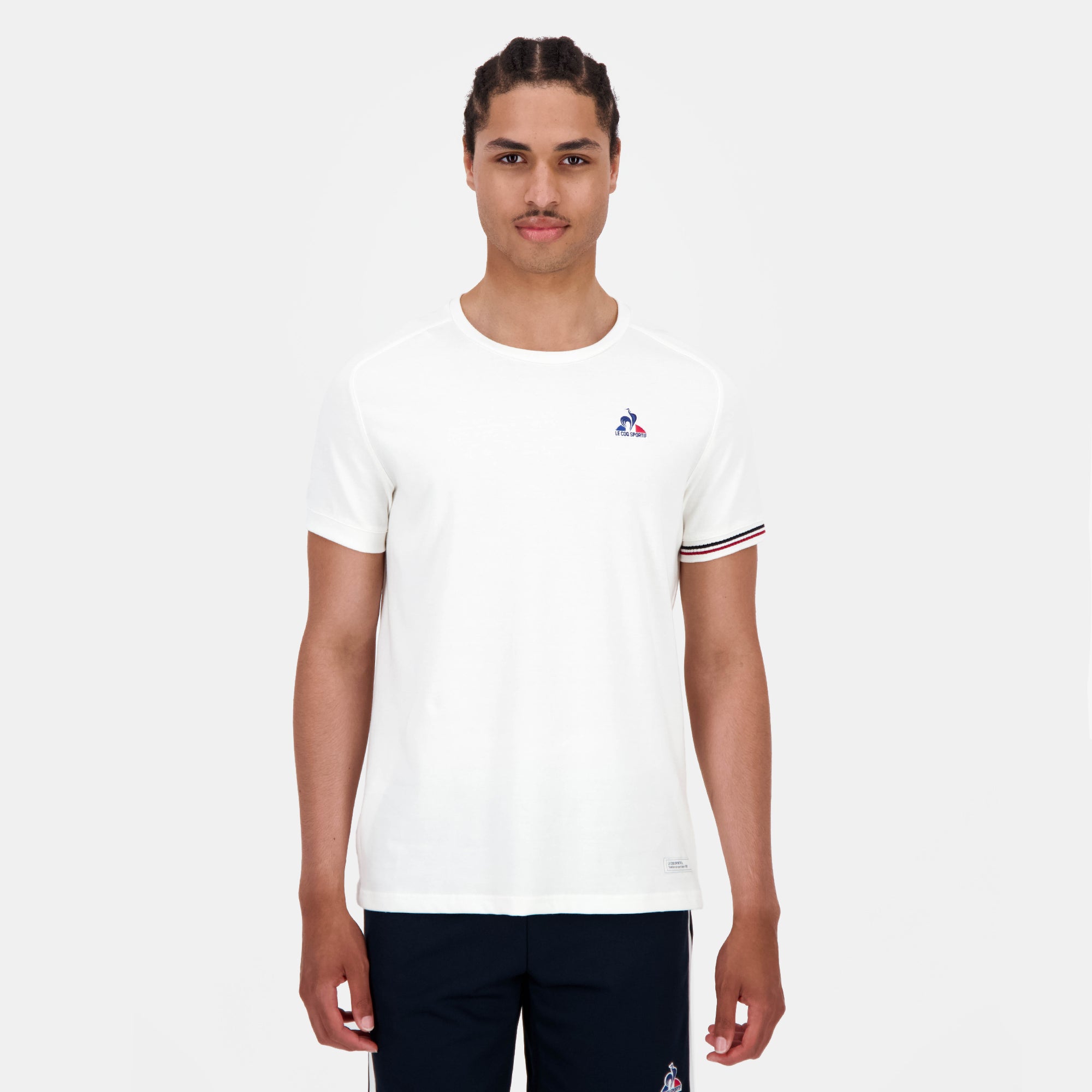 2520427-TRI LF Tee SS N°1 M marshmallow | T-shirt Homme
