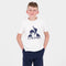 2520440-ESS Tee SS N°1 Enfant white light | T-shirt Enfant