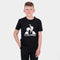2520441-ESS Tee SS N°1 Enfant black light | T-shirt Enfant