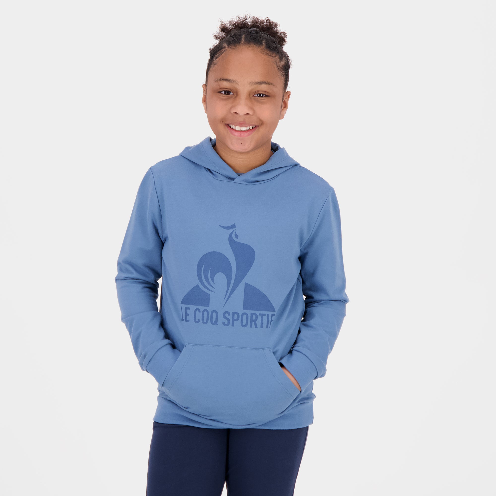 2520444-ESS Hoody N°1 Enfant copen blue | Sweat à capuche Enfant