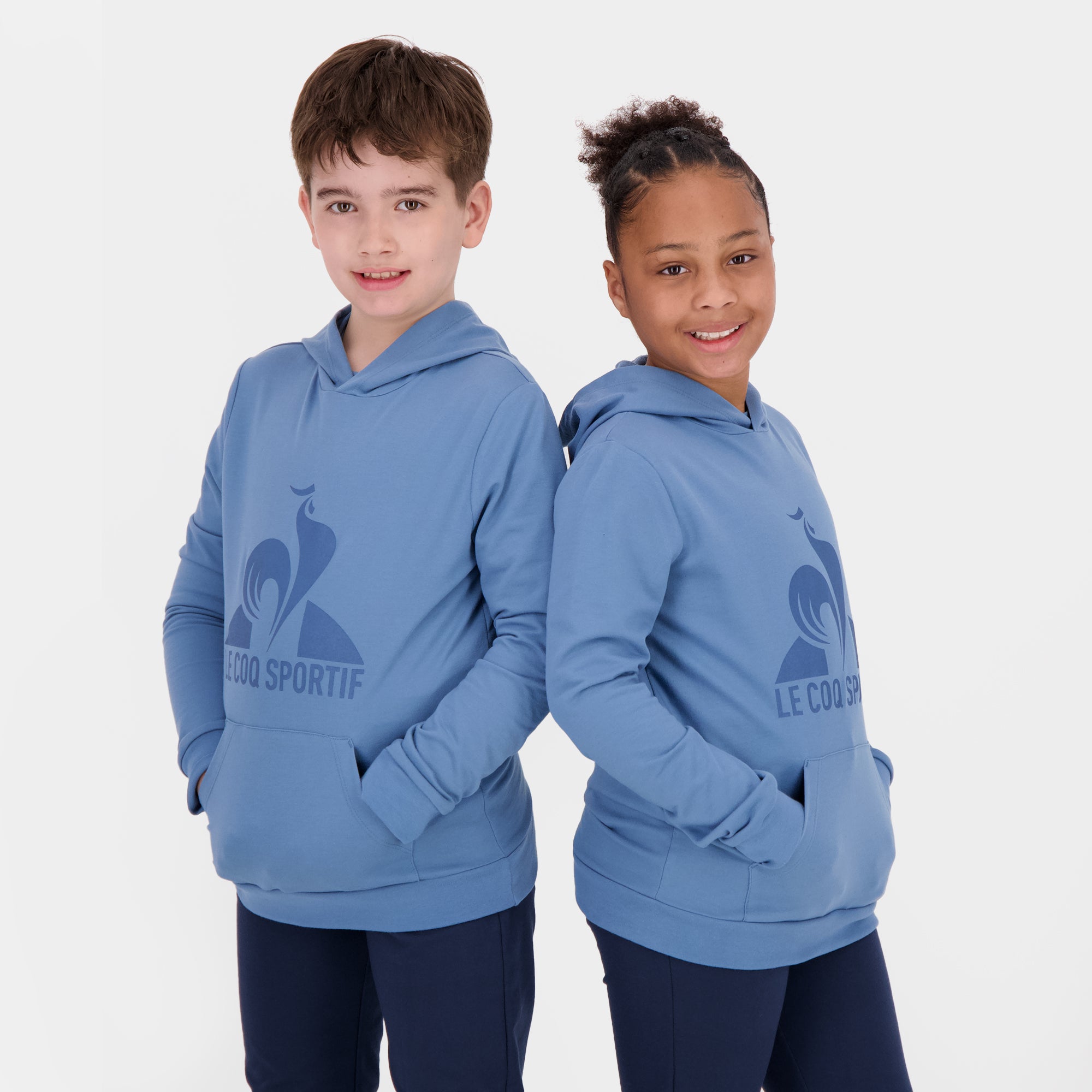2520444-ESS Hoody N°1 Enfant copen blue | Sweat à capuche Enfant