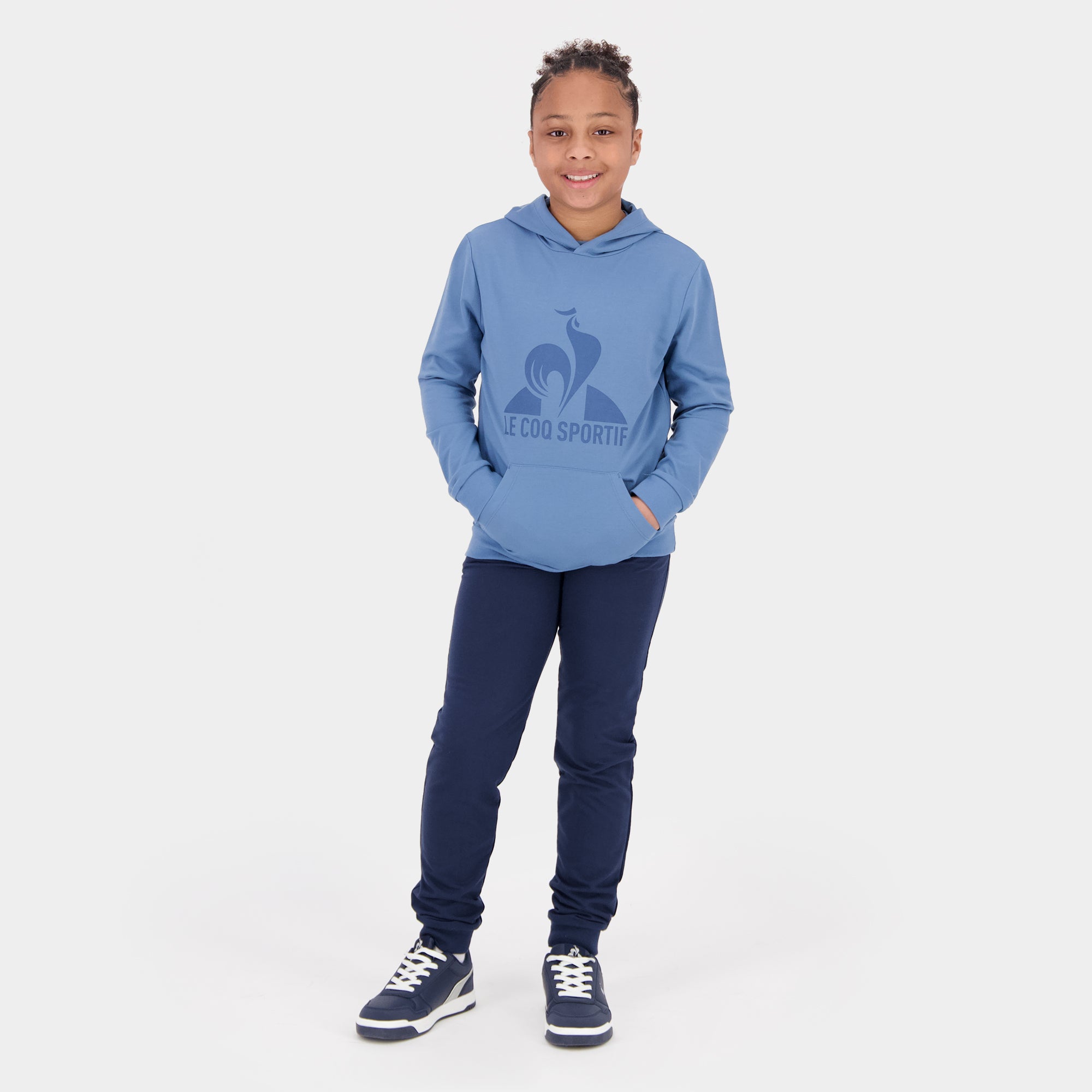 2520444-ESS Hoody N°1 Enfant copen blue | Sweat à capuche Enfant