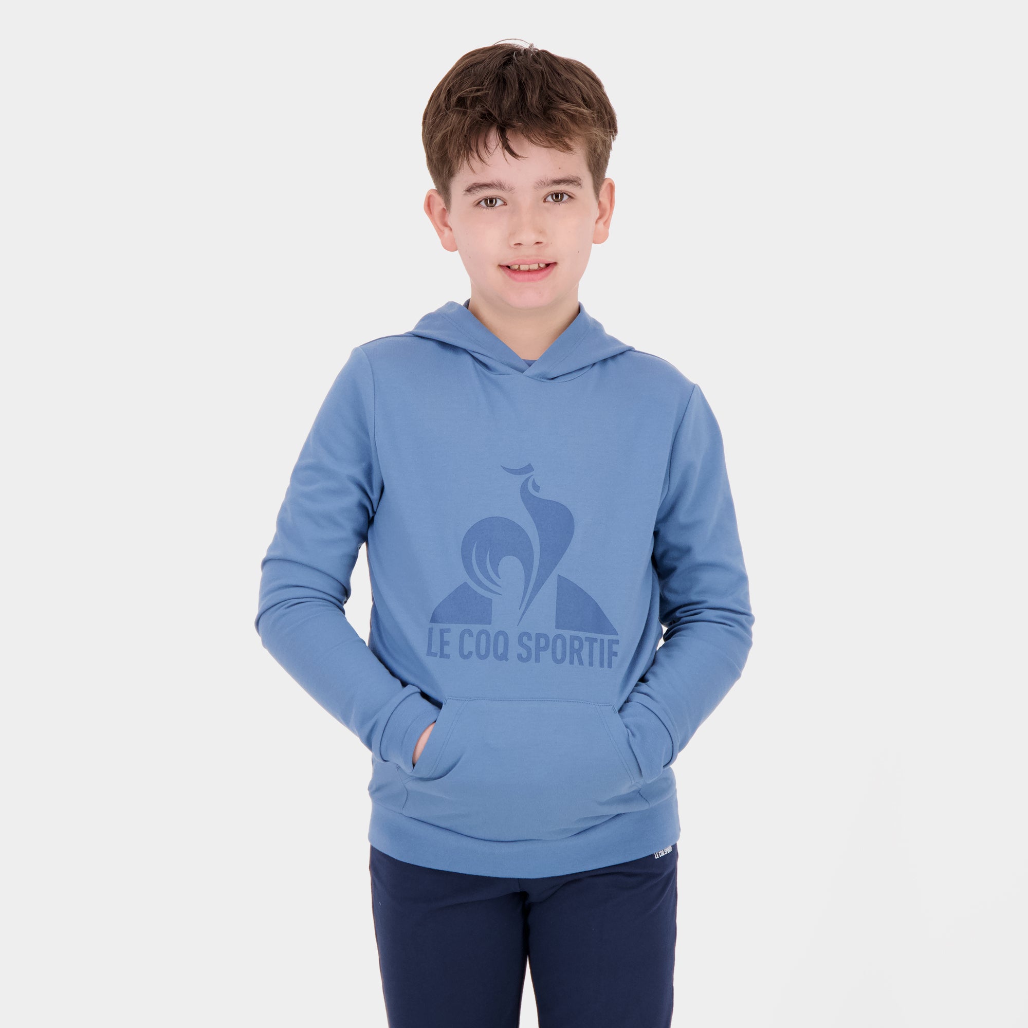 2520444-ESS Hoody N°1 Enfant copen blue | Sweat à capuche Enfant