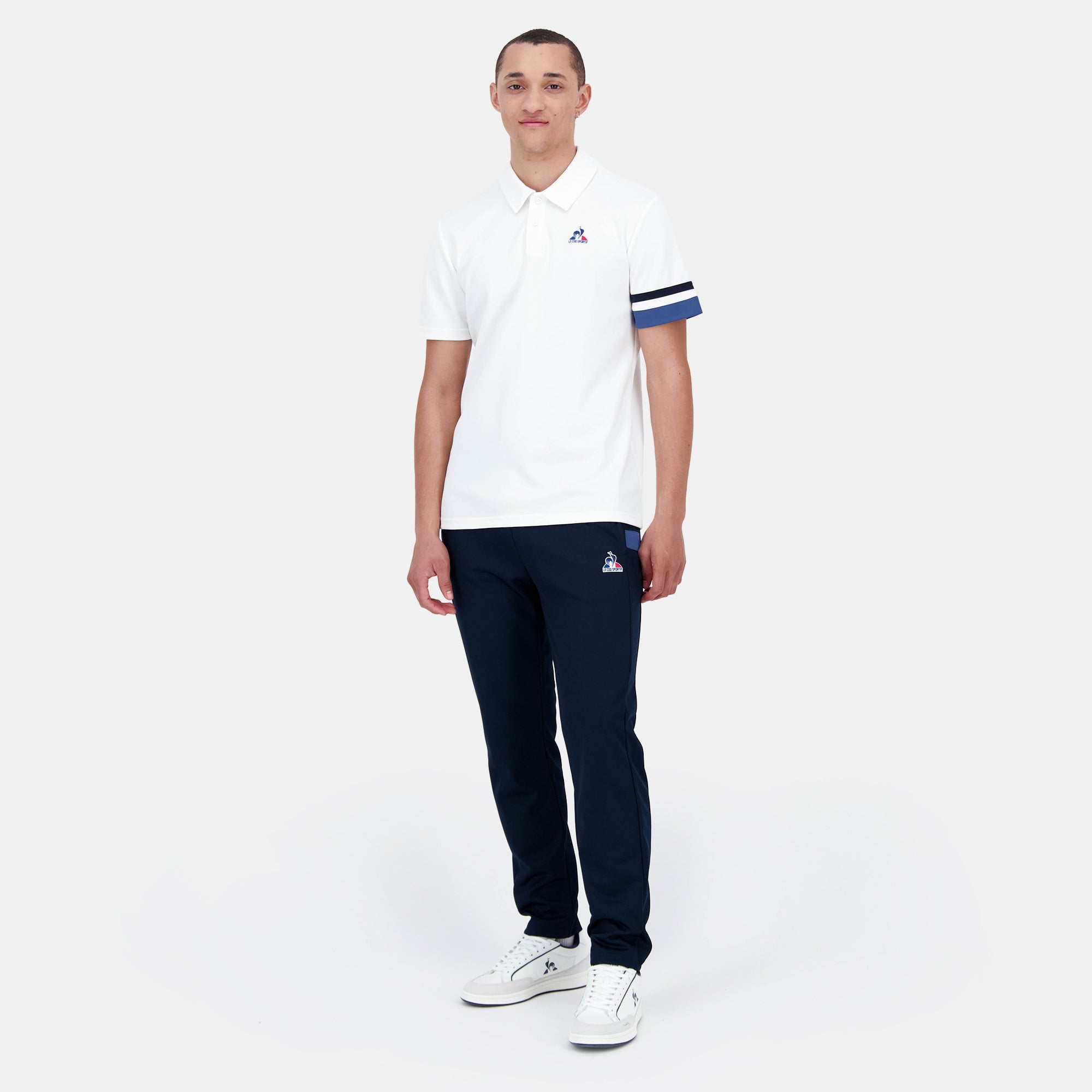 2520487-HERITAGE SP Polo SS N°1 M marshmallow | Polo Homme