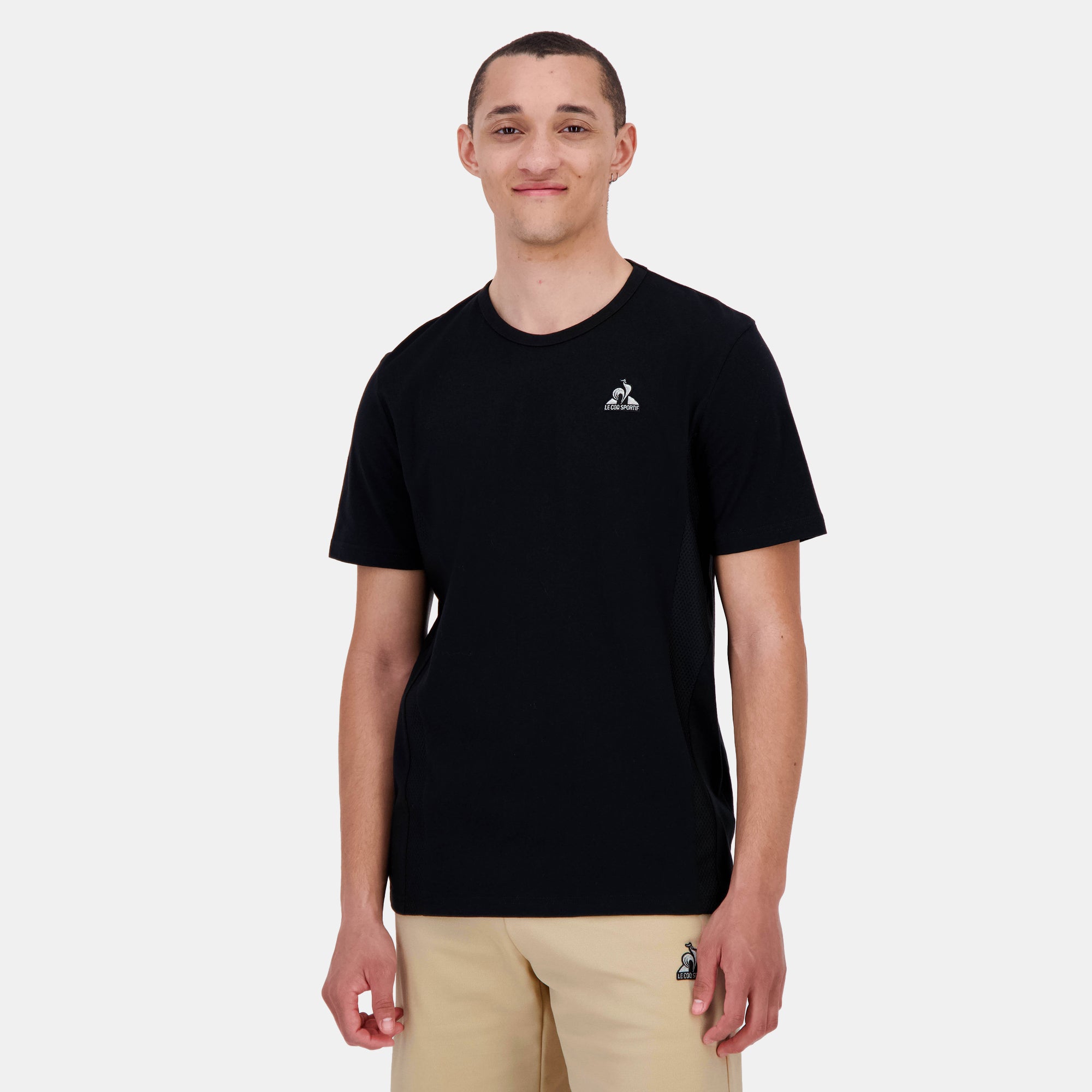 2520490-TECH SP Tee SS N°2 M black | T-shirt Homme