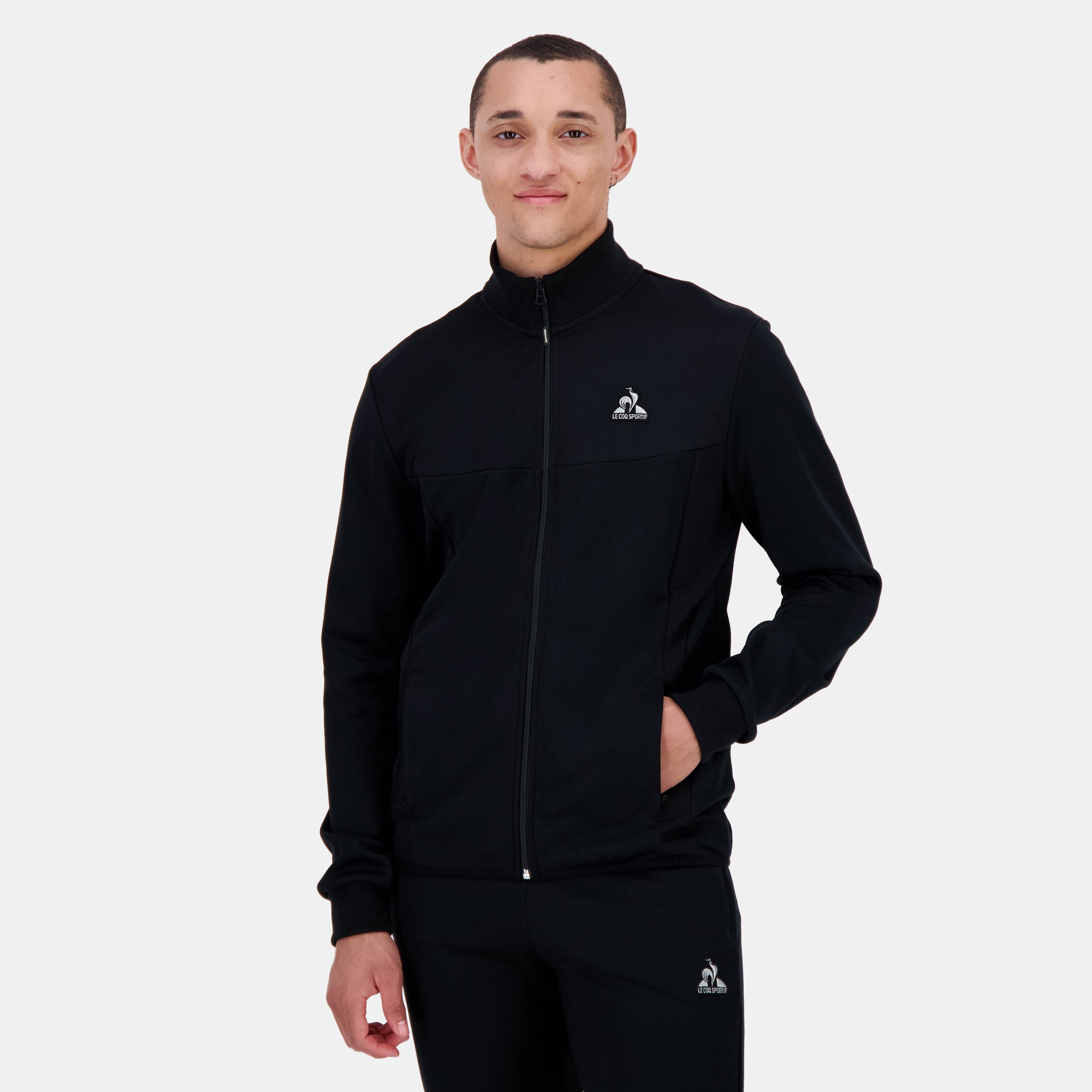 2520495-TECH SP FZ Sweat N°1 M black | Sweat zippé Homme