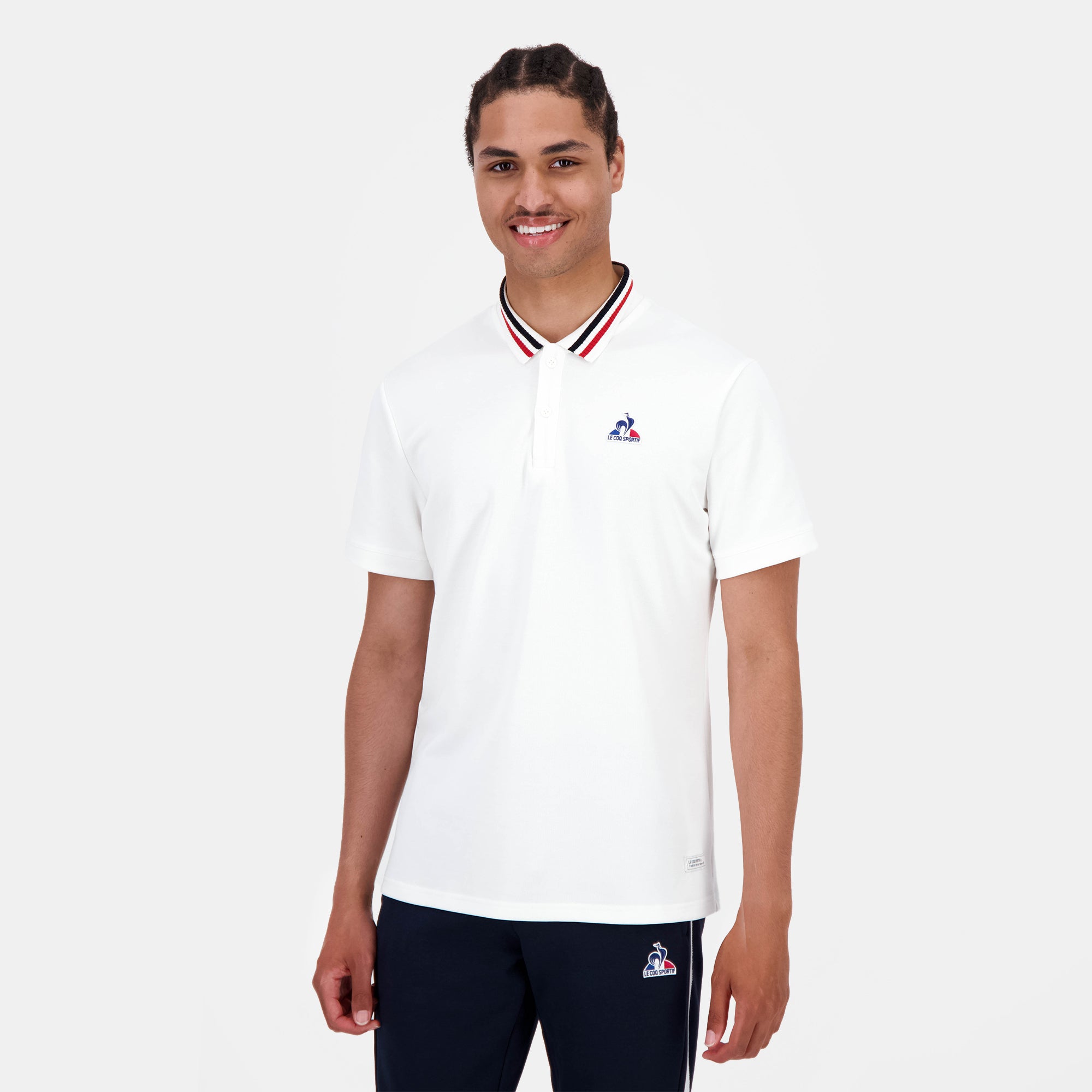 2520597-TRI LF Polo N°2 M marshmallow | Polo Homme