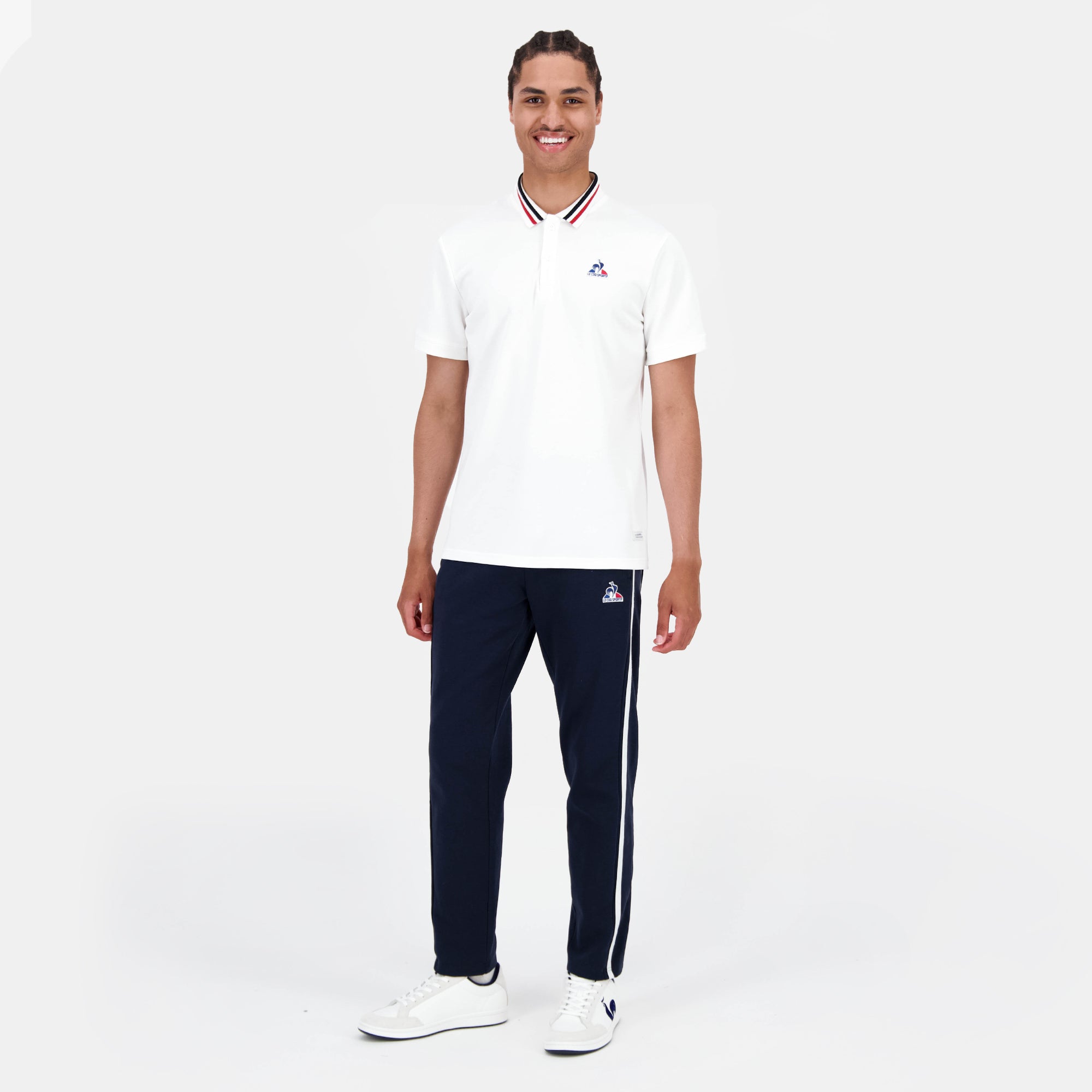 2520597-TRI LF Polo N°2 M marshmallow | Polo Homme
