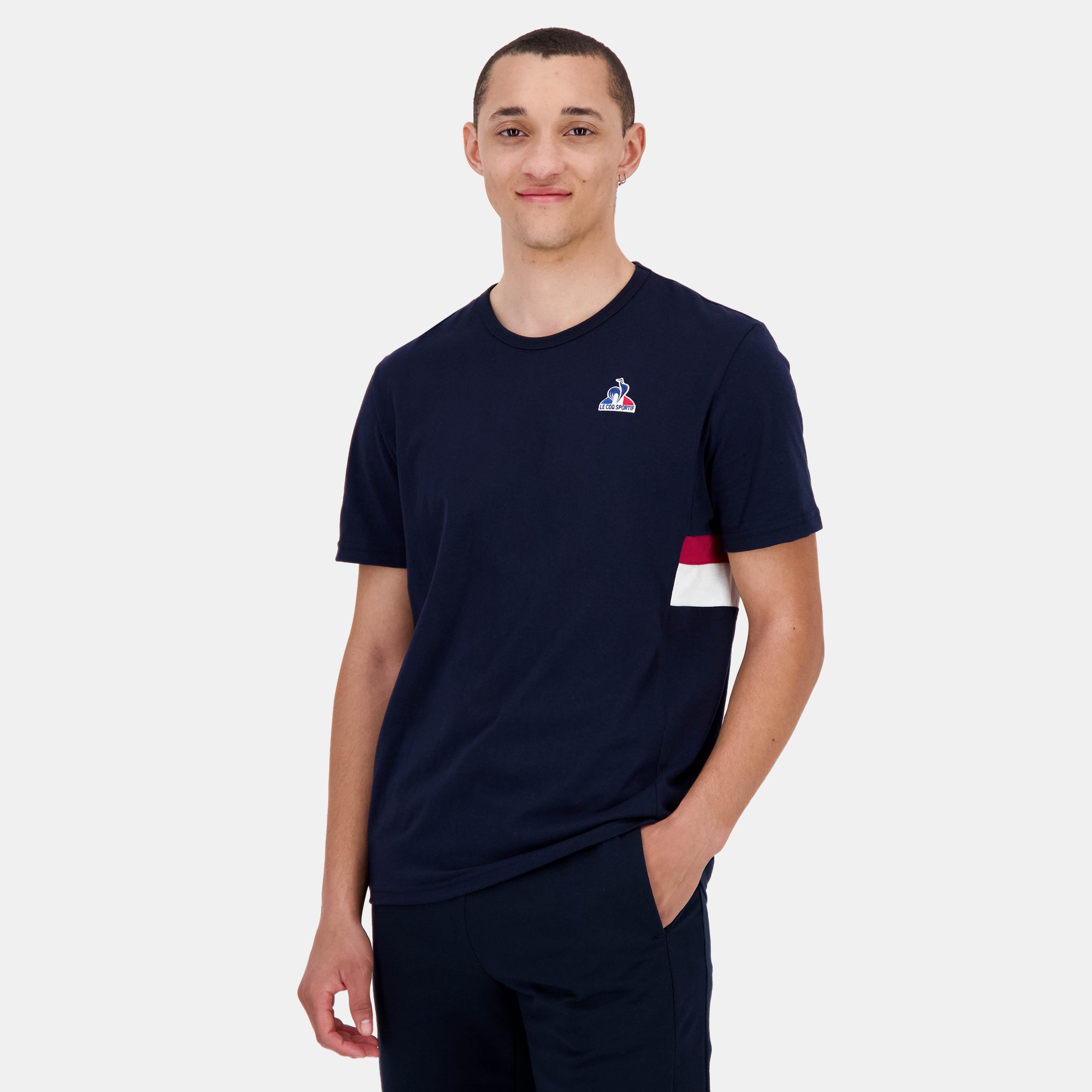 2520810-TRI SP Tee SS N°3 M sky captain | T-shirt Homme