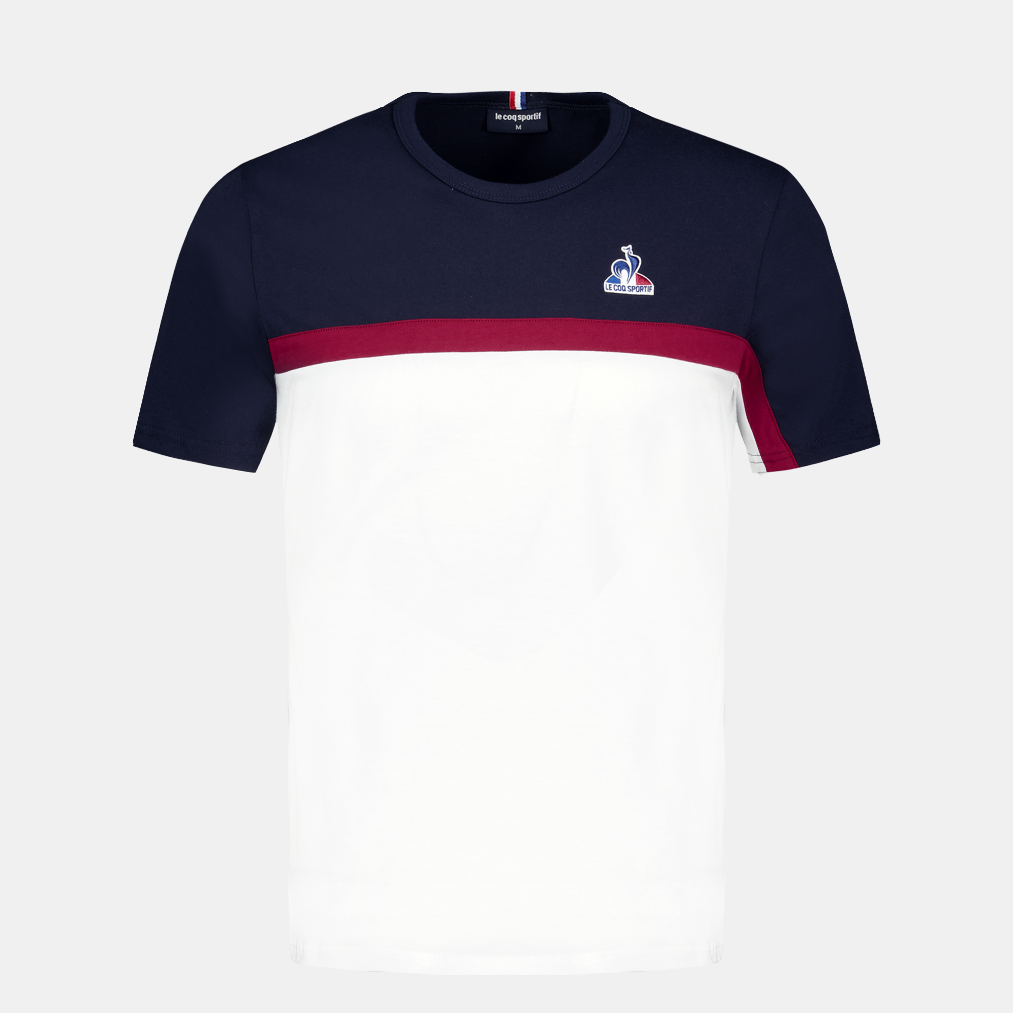 2520812-TRI SP Tee SS N°2 M marshmallow/sky capt | T-shirt Homme