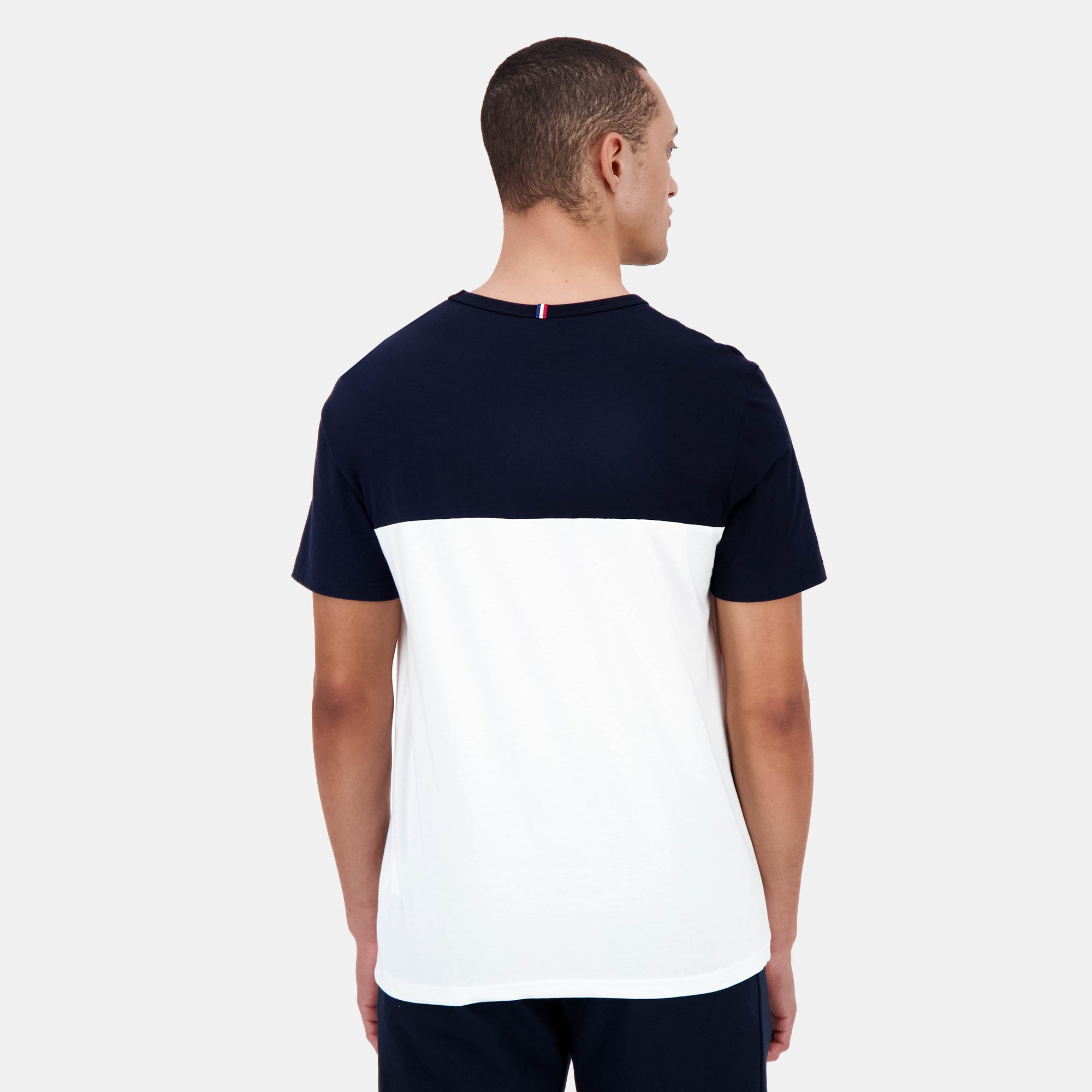 2520812-TRI SP Tee SS N°2 M marshmallow/sky capt | T-shirt Homme