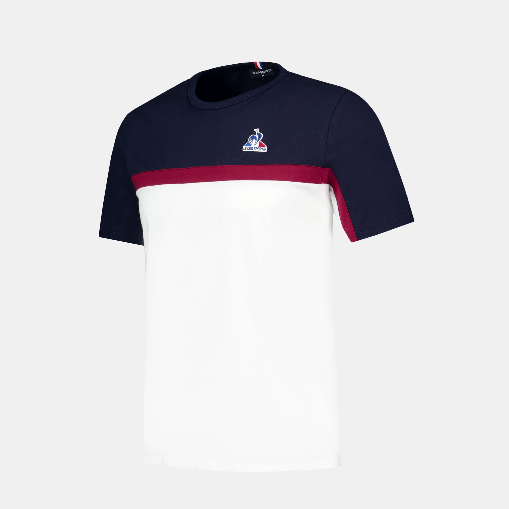 2520812-TRI SP Tee SS N°2 M marshmallow/sky capt | T-shirt Homme