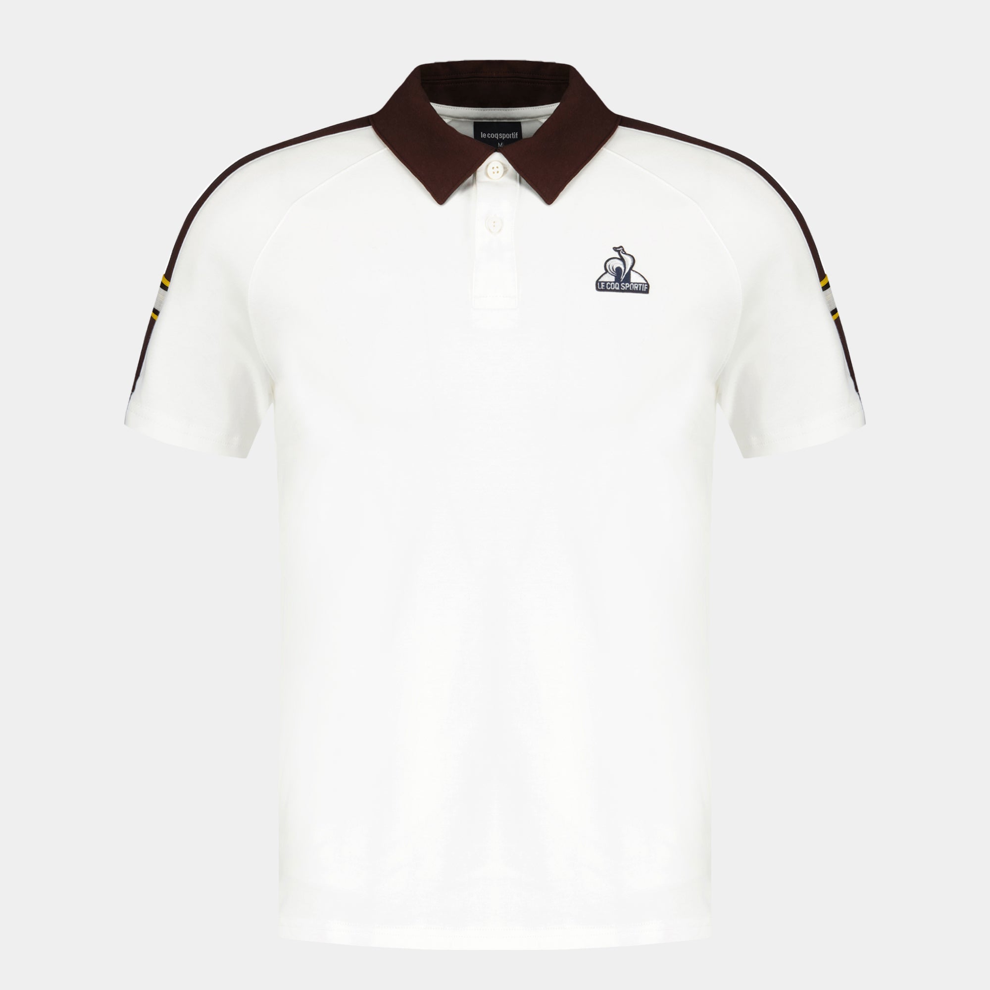 2520880-HERITAGE LF Polo SS N°1 M marshmallow/mo | Polo Homme