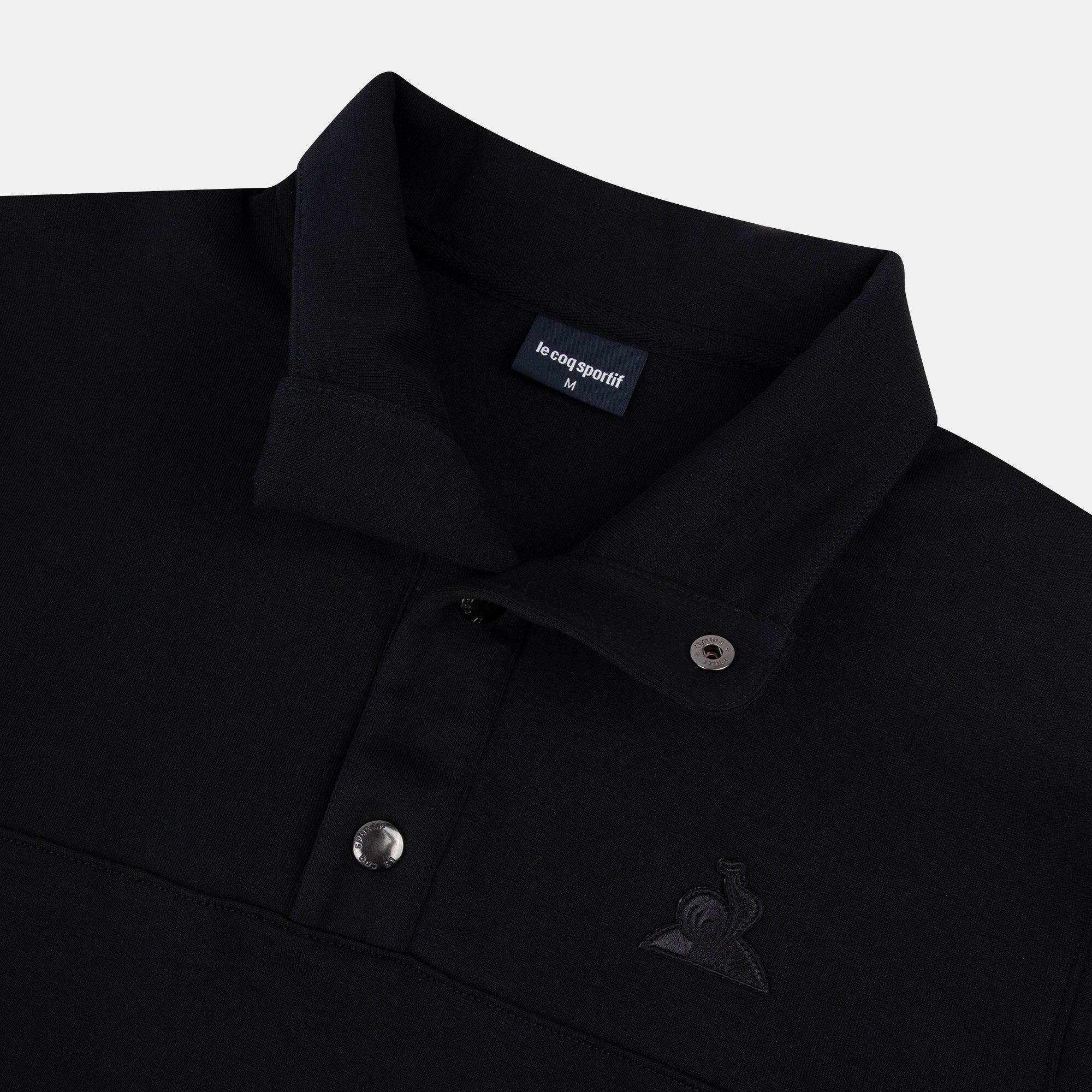 Sudadera 2520909-ESS T/T LF N.° 1 M negra | Sudadera de cuello redondo para hombre