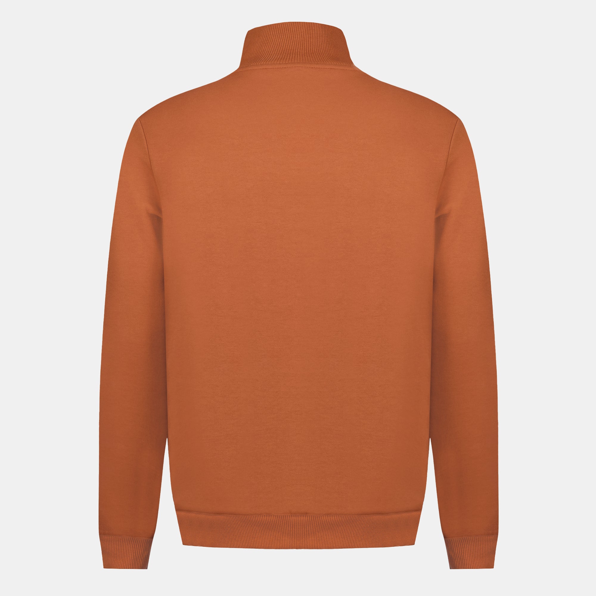 2520917-ESS T/T FZ Sweat N°1 M ginger bread | Sweat zippé Homme