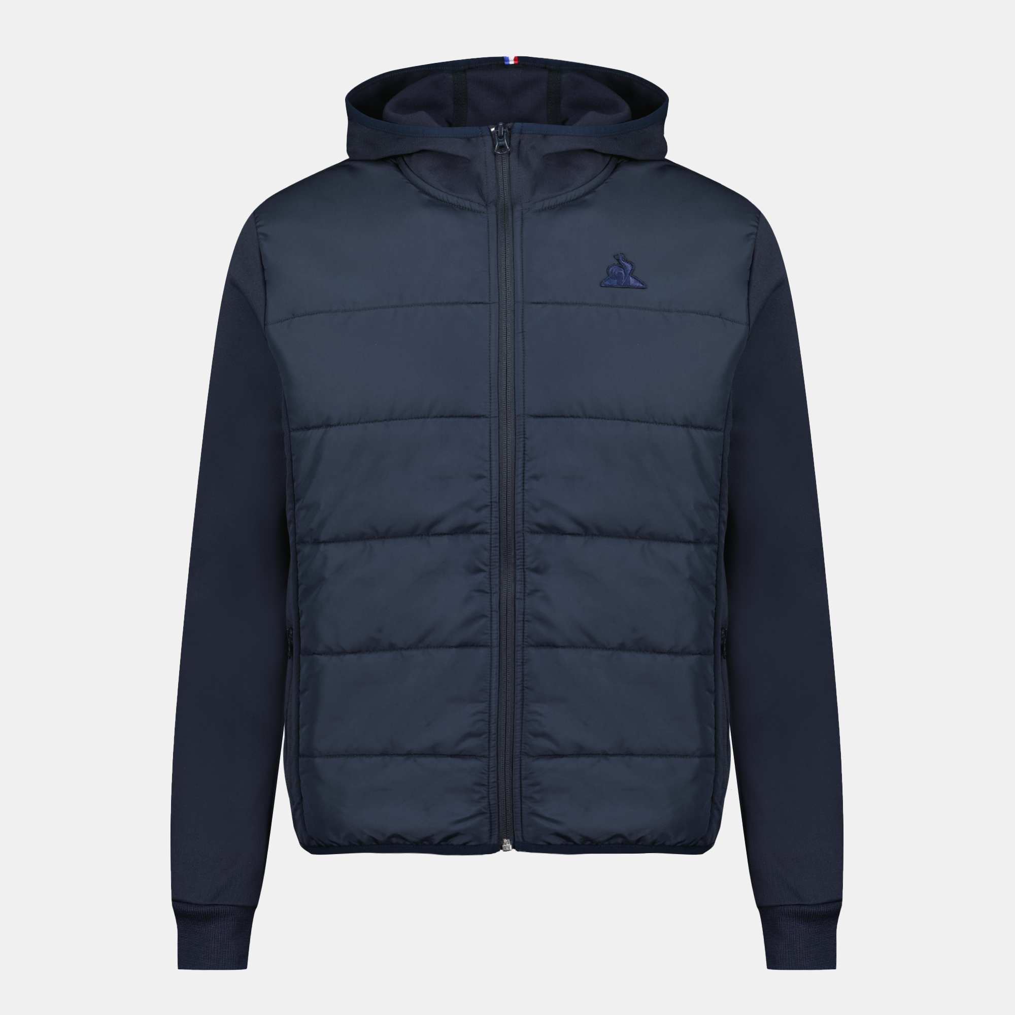 2520923-ESS T/T LF Veste Hybride N°1 M sky capta | Sweat zippé à capuche Homme