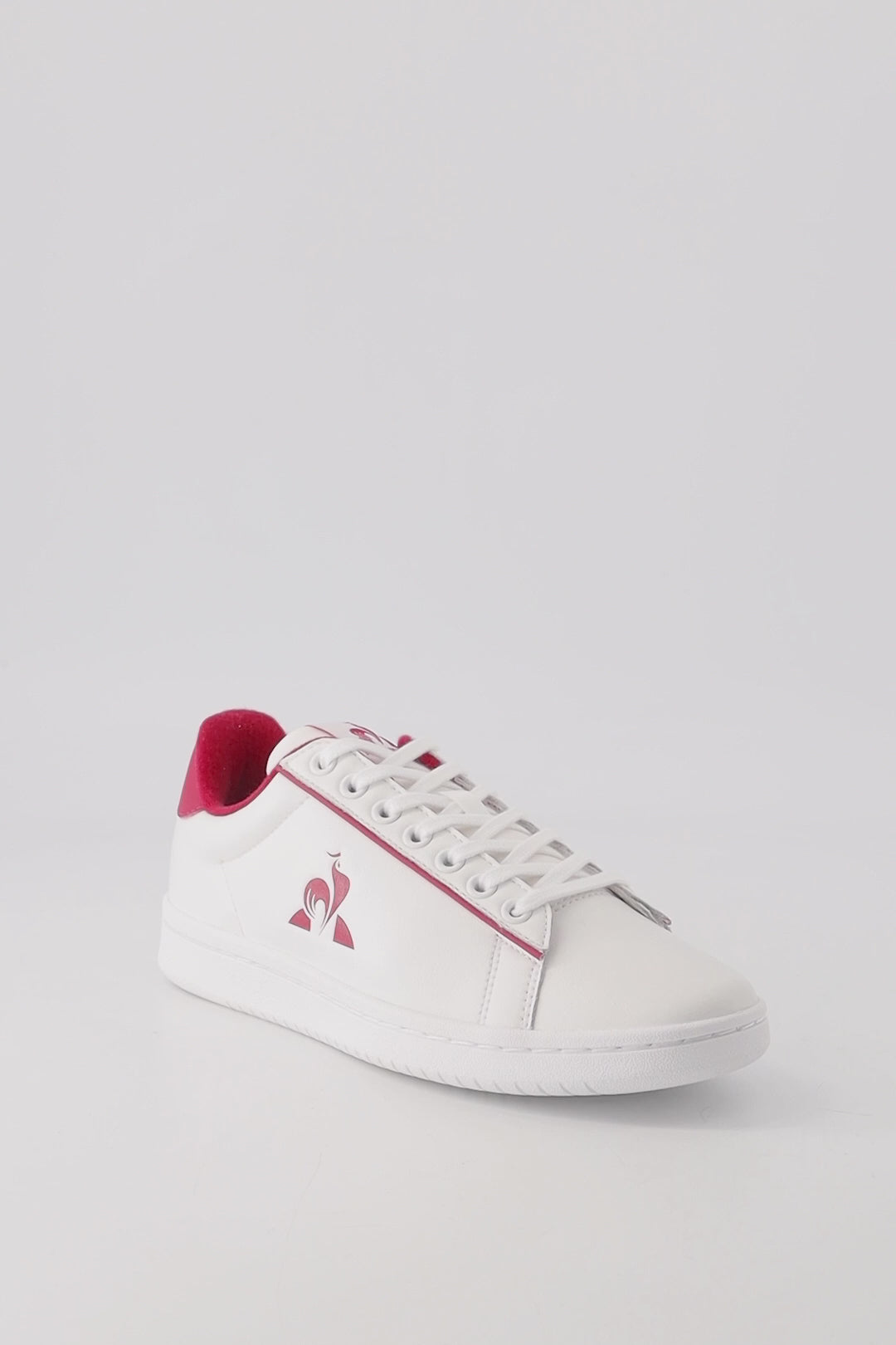 2410713-LCS COURT CLEAN W optical white/cerise  | Zapatos LCS COURT CLEAN W Mujer